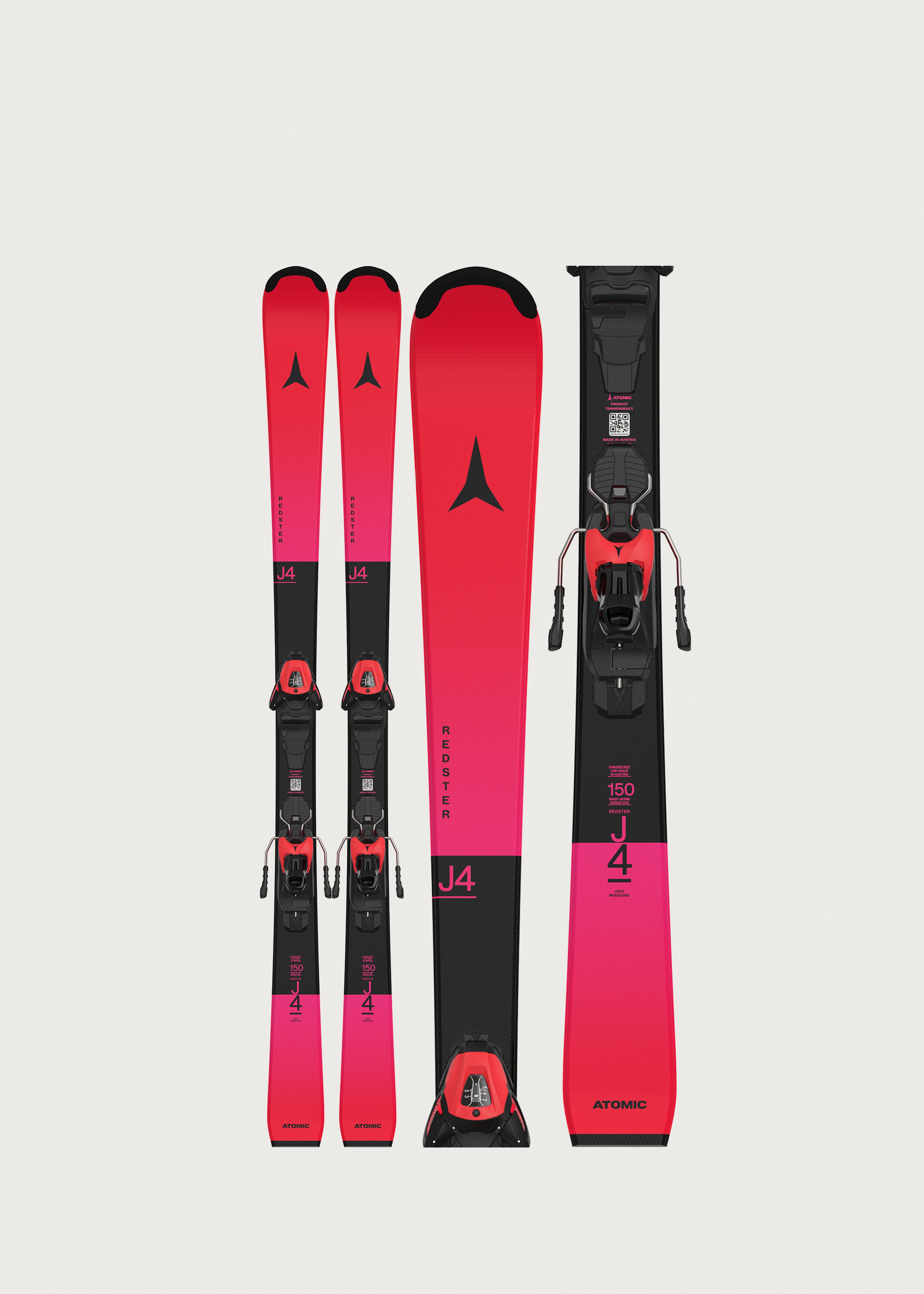 Atomic Redster J4 skis + L 6 GW Bindings