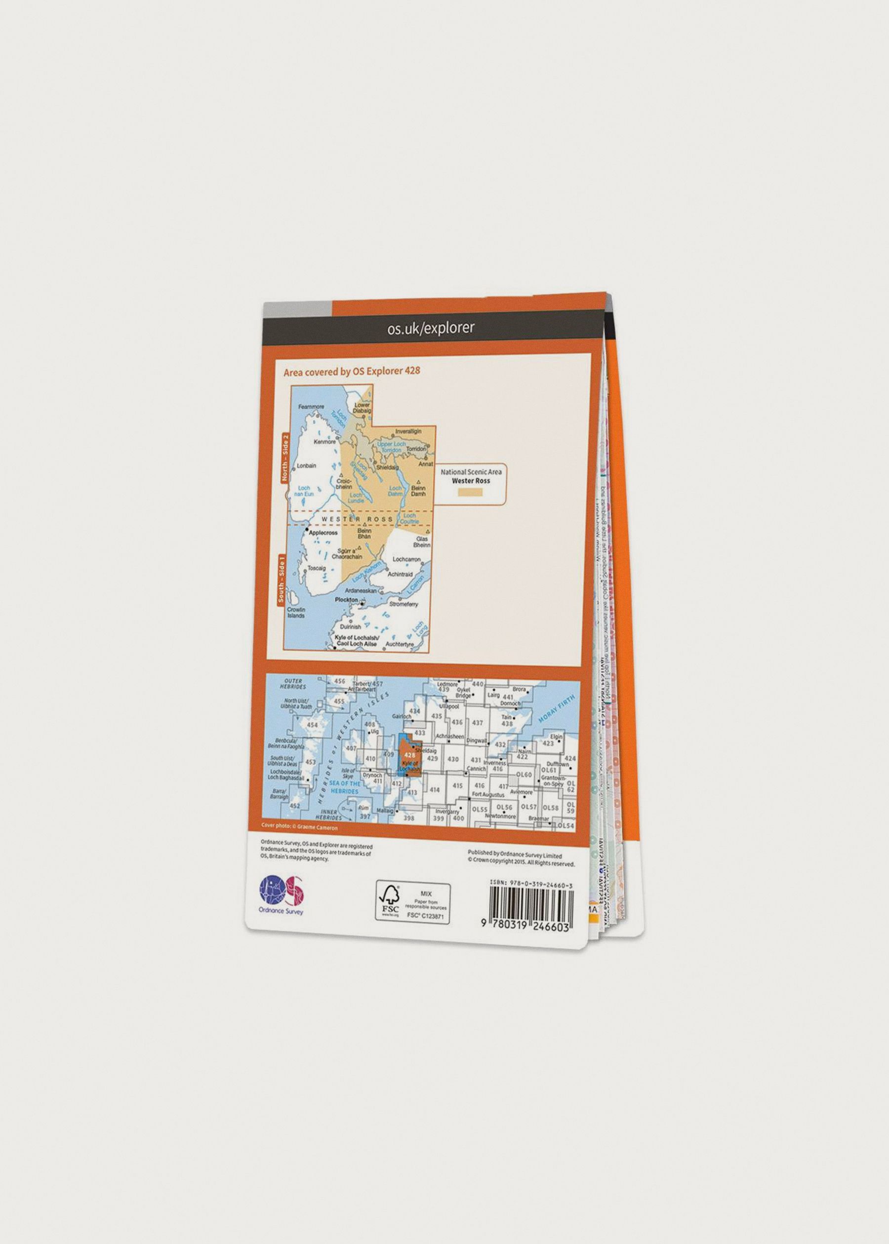 Image - 2 - Kyle of Lochalsh, Plockton & Applecross - OS Explorer 428 Map