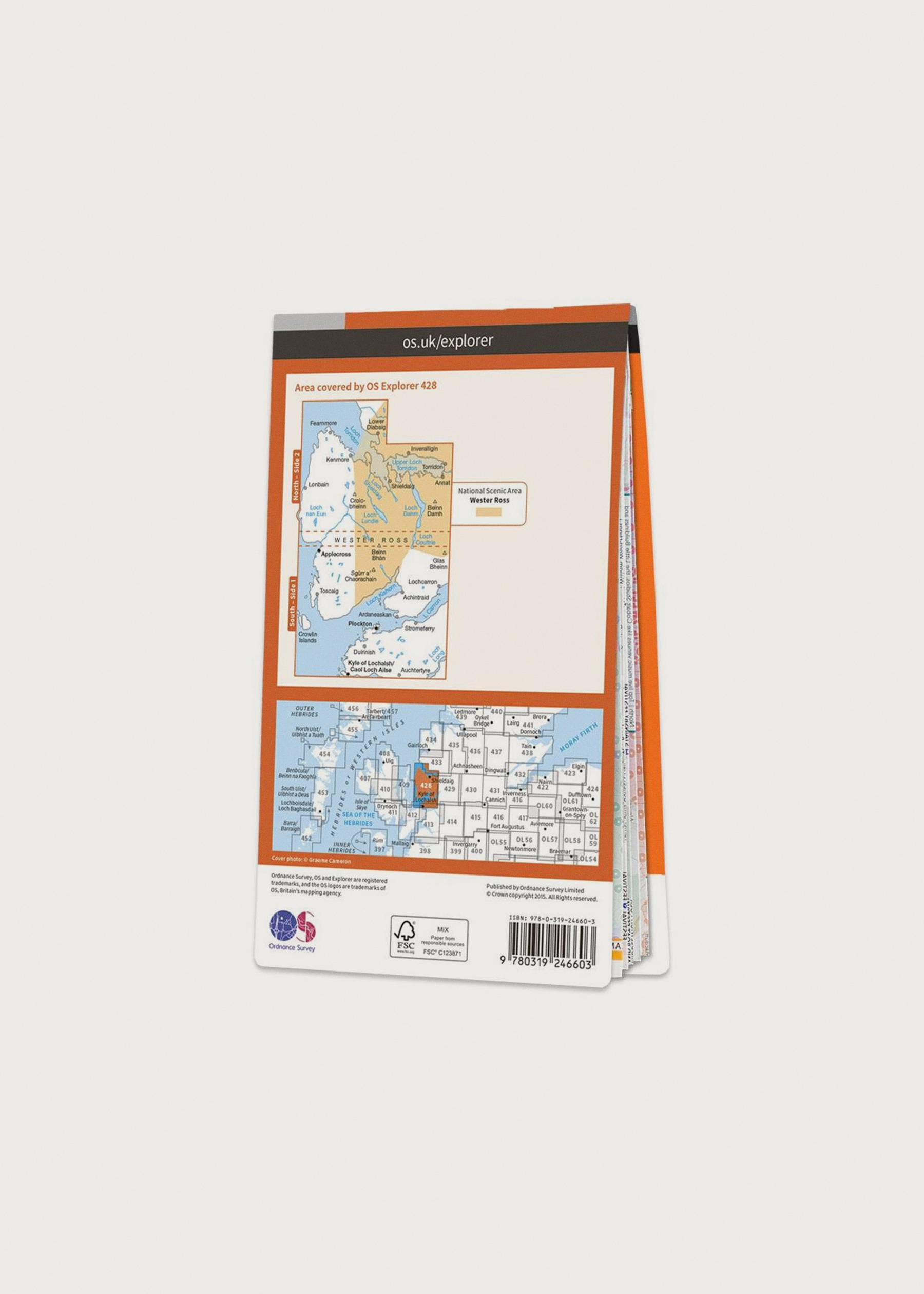 Image - 2 - Kyle of Lochalsh, Plockton & Applecross - OS Explorer 428 Map