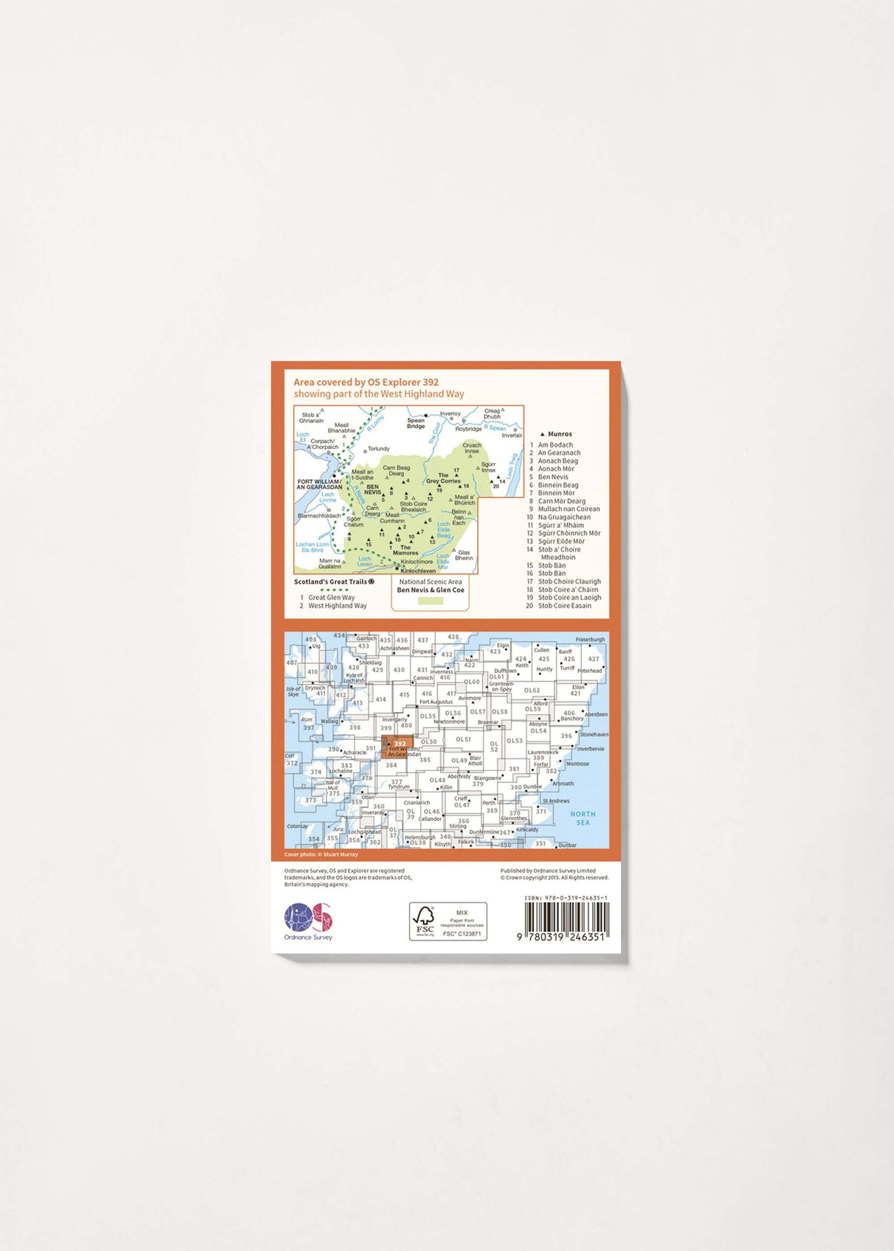 Image - 2 - Ben Nevis - OS Explorer 392 Map