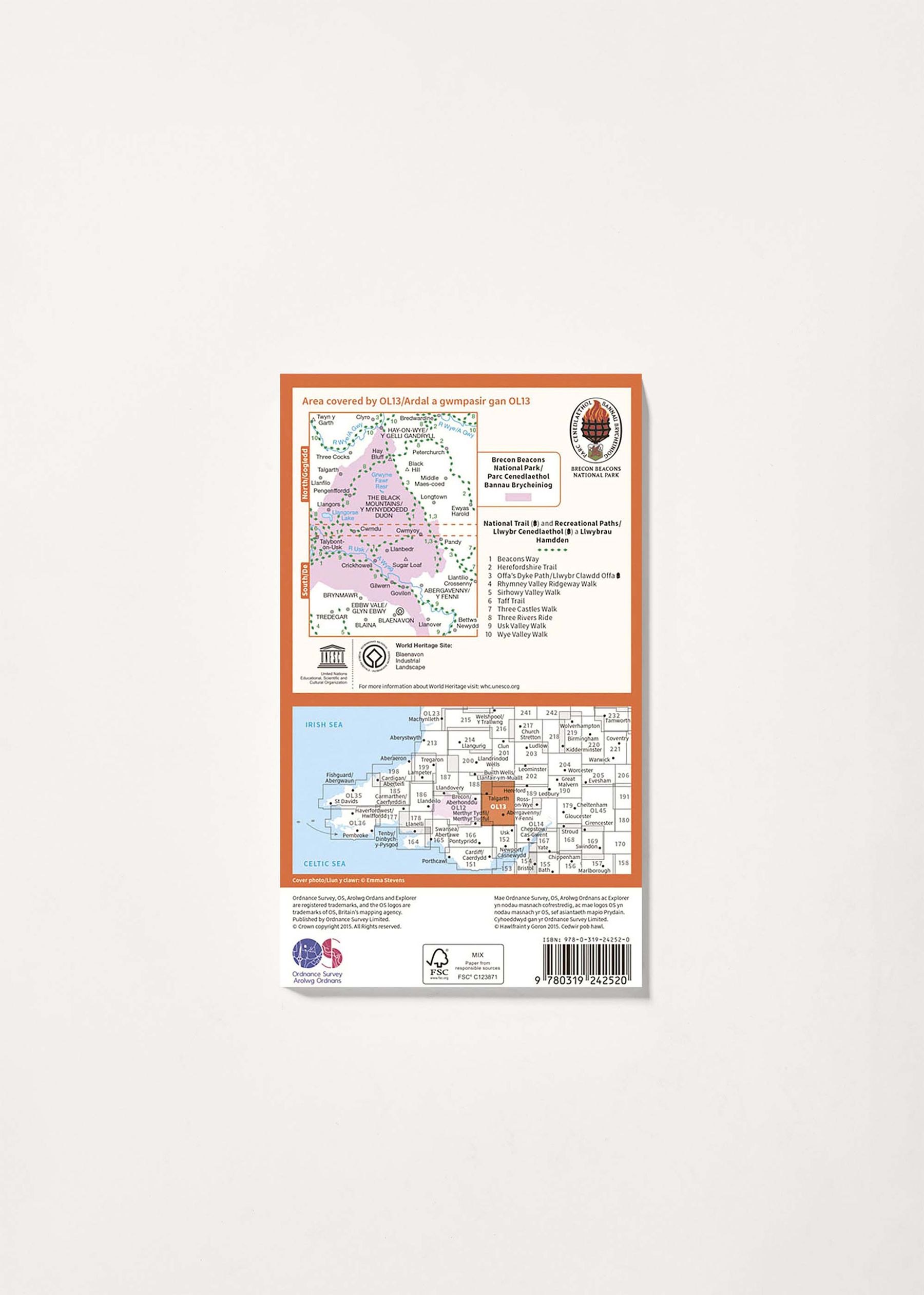 Image - 2 - Brecon Beacons National Park - Eastern Area - OS Explorer OL13 Map