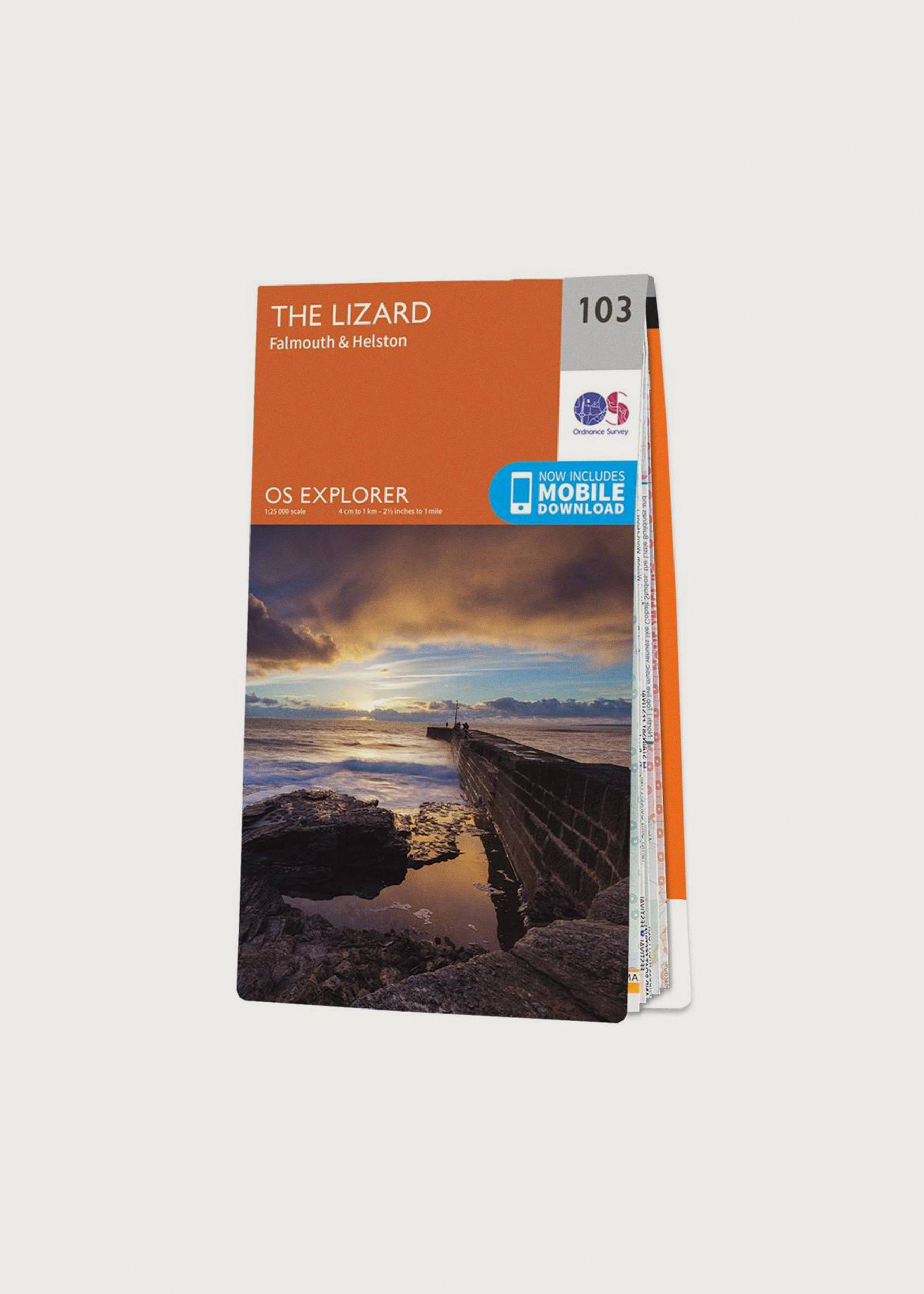 Image - 3 - The Lizard, Falmouth & Helston - OS Explorer 103 Map