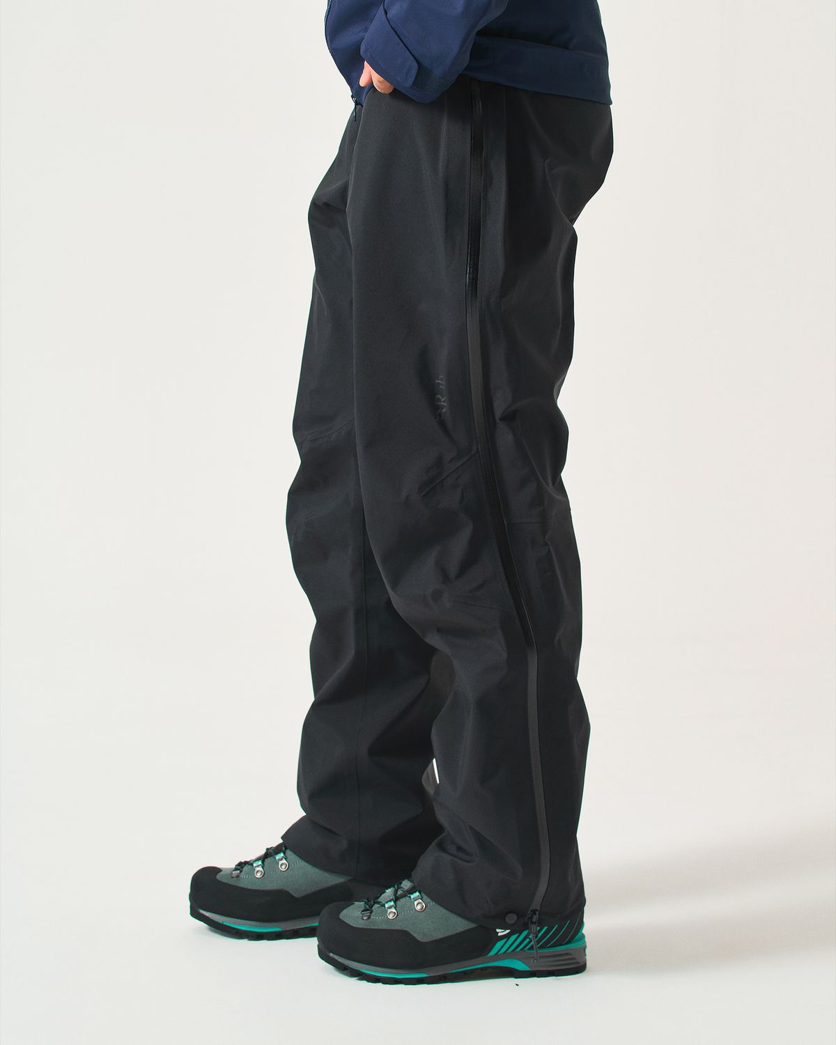 Full-length side zips