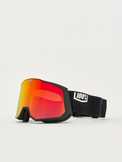 Snowcraft XL Essentail Black / HiPER Vermillion Red ML Mirror + HiPER Pink Turquoise ML Mirror Goggles