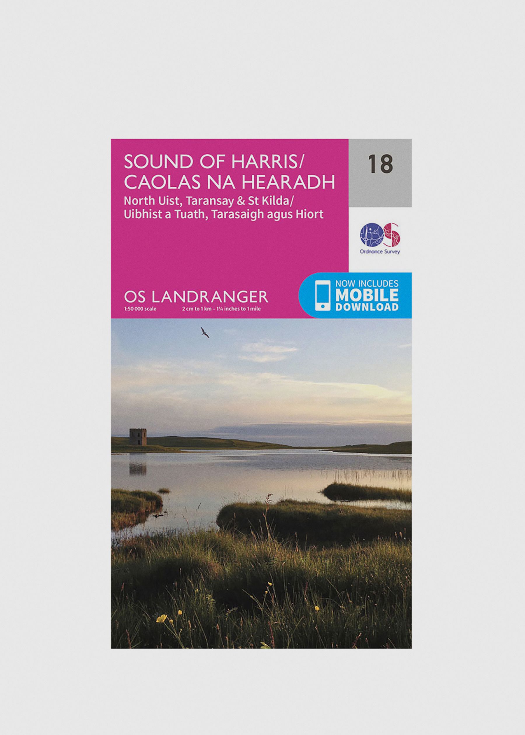 Image - 1 - Sound of Harris, North Uist, Taransay & St Kilda - Landranger 18 Map