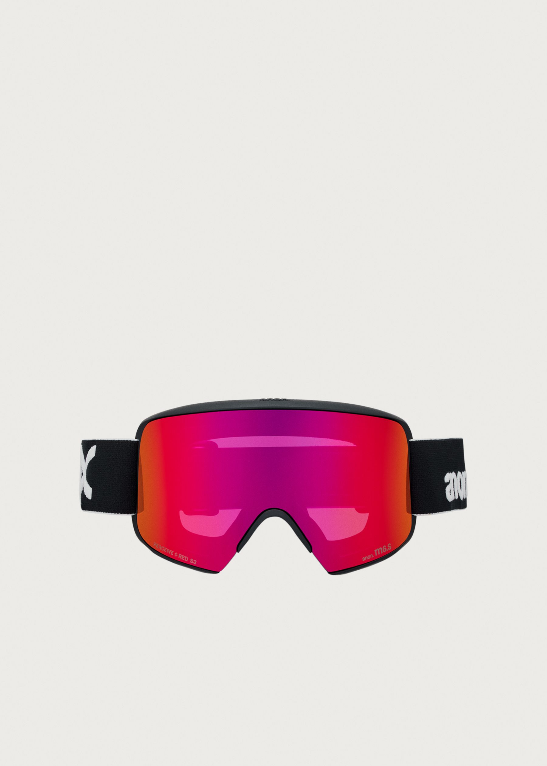Image - 2 - M6S Black / Perceive Sunny Red Goggles