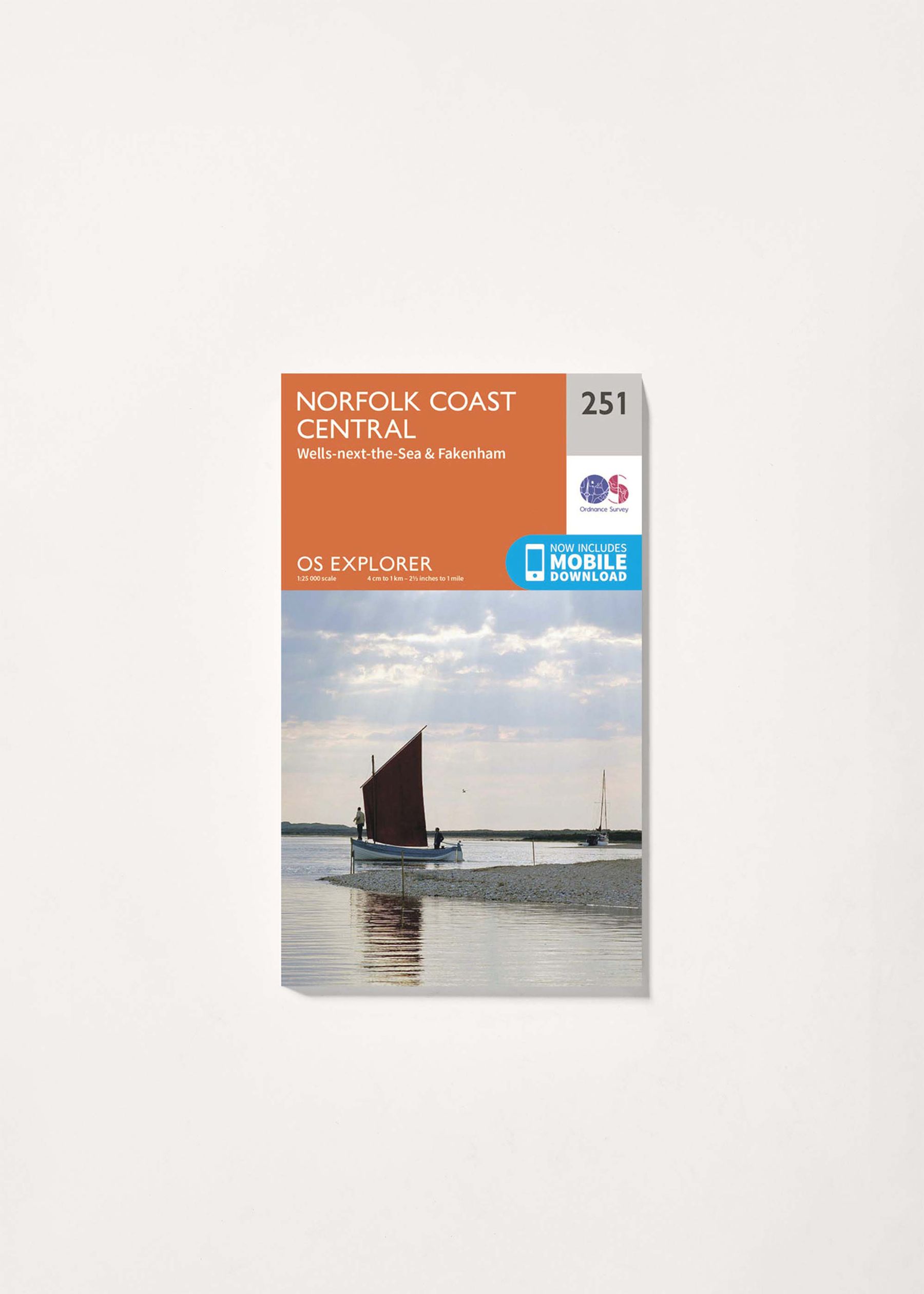 Image - 1 - Norfolk Coast Central - OS Explorer 251 Map