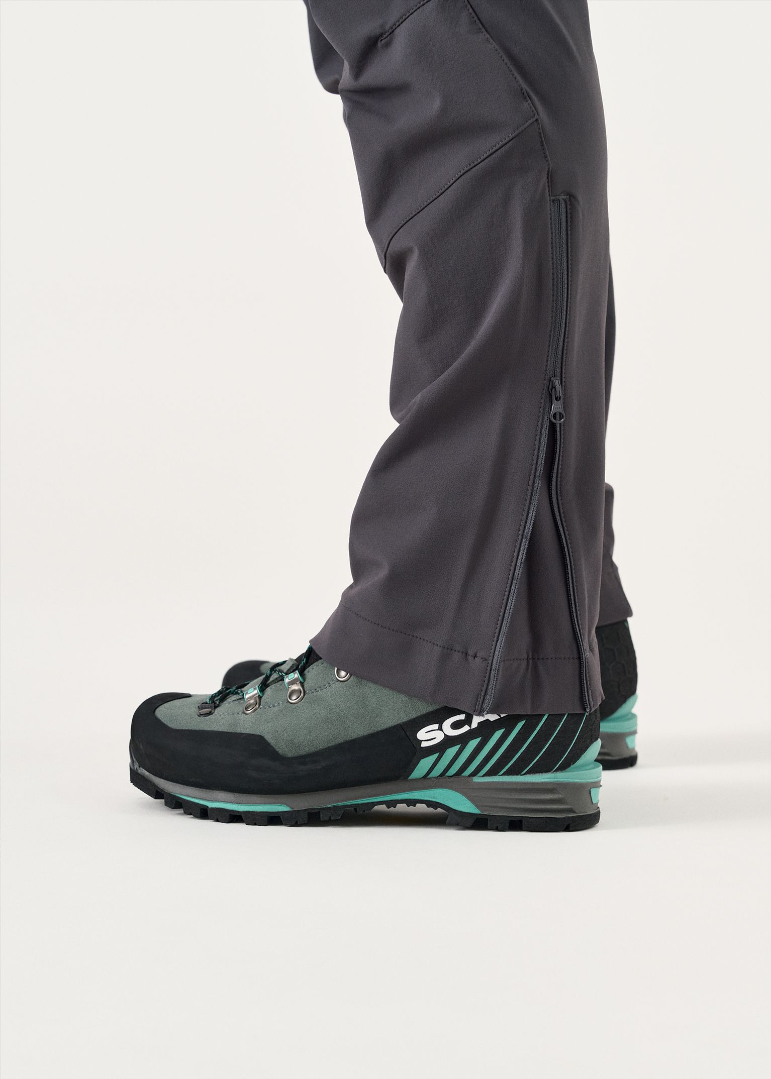 Ankle zips