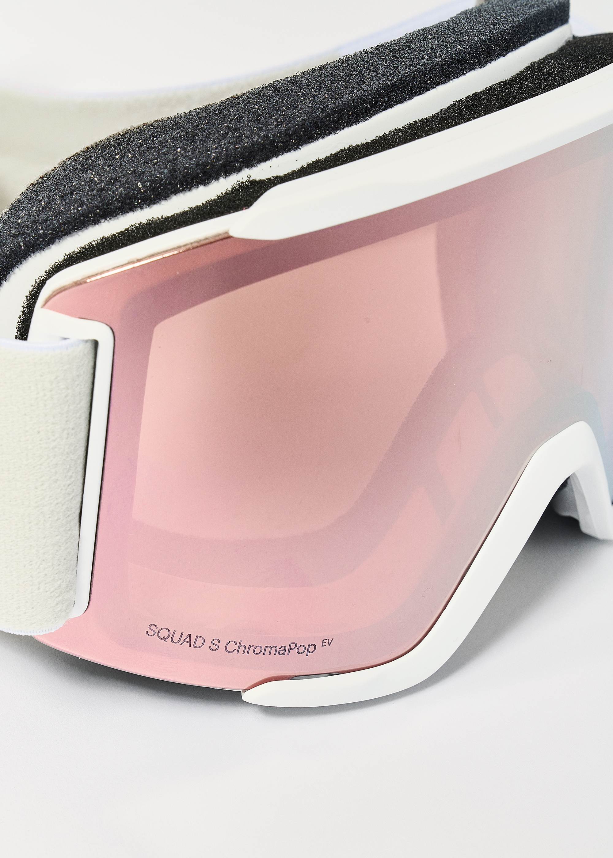 Smith Squad S White Vapor / ChromaPop Everyday Rose Gold Mirror