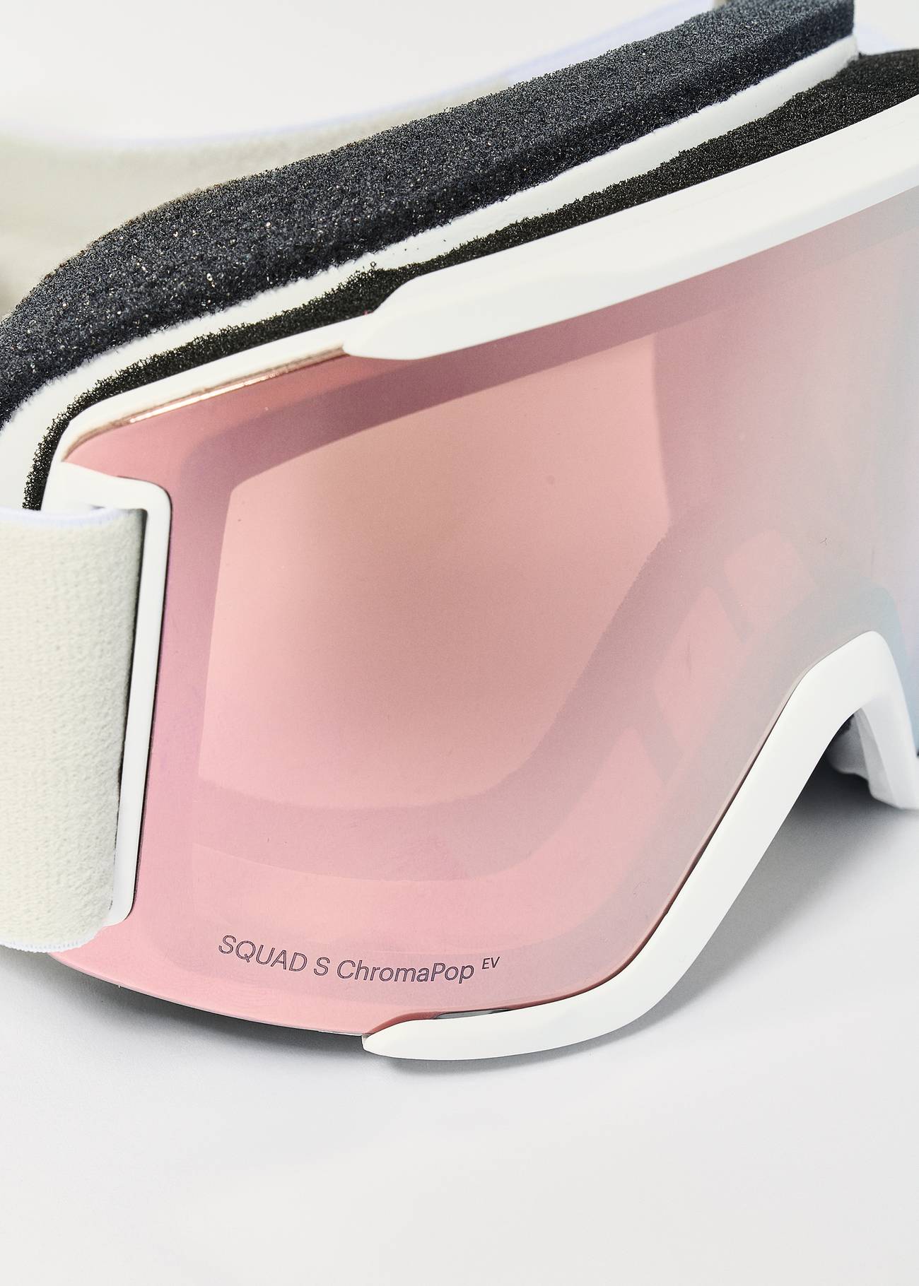 Smith Squad S White Vapor / ChromaPop Everyday Rose Gold Mirror