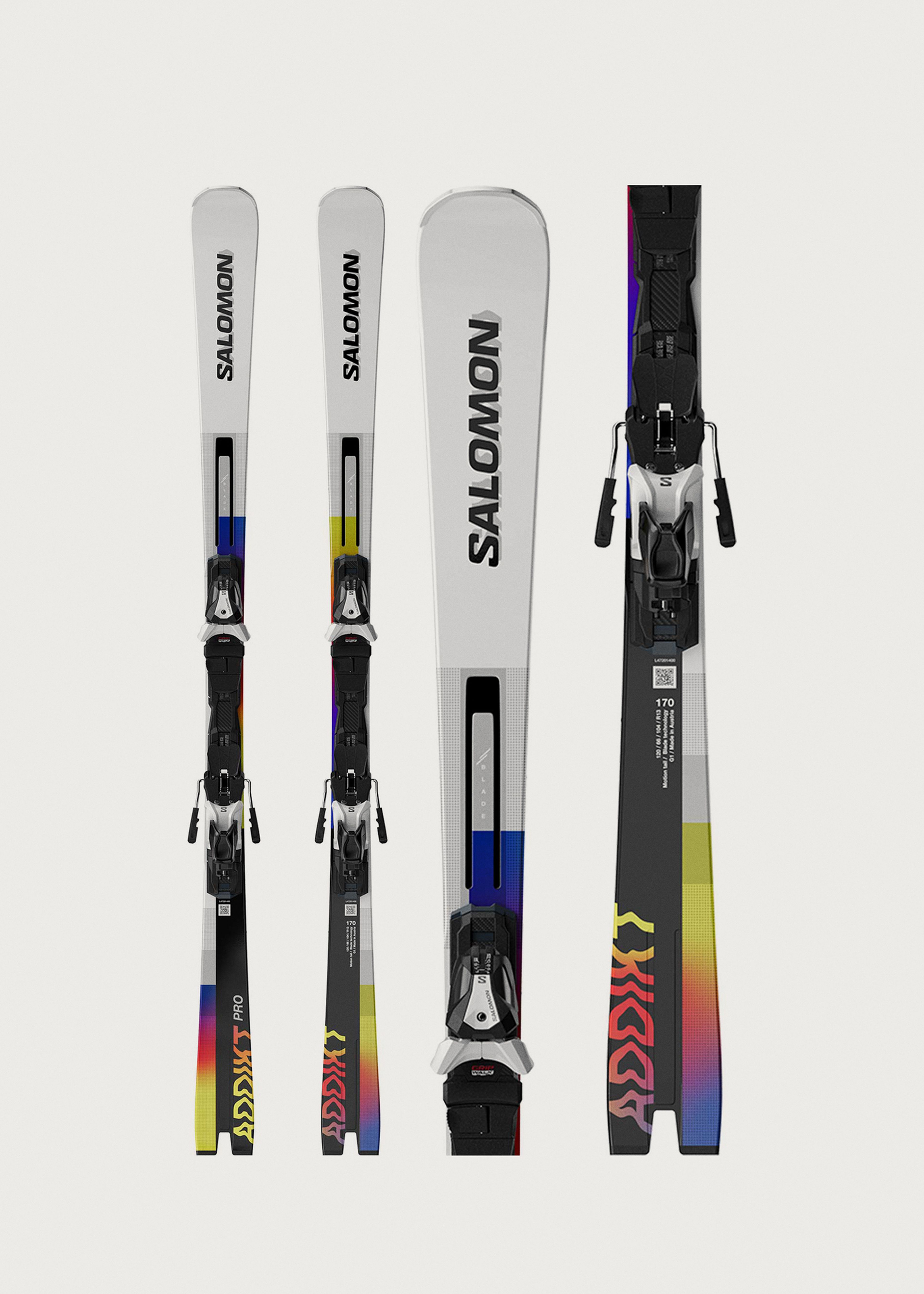 Salomon Addikt Pro Skis + MI12 GW Bindings