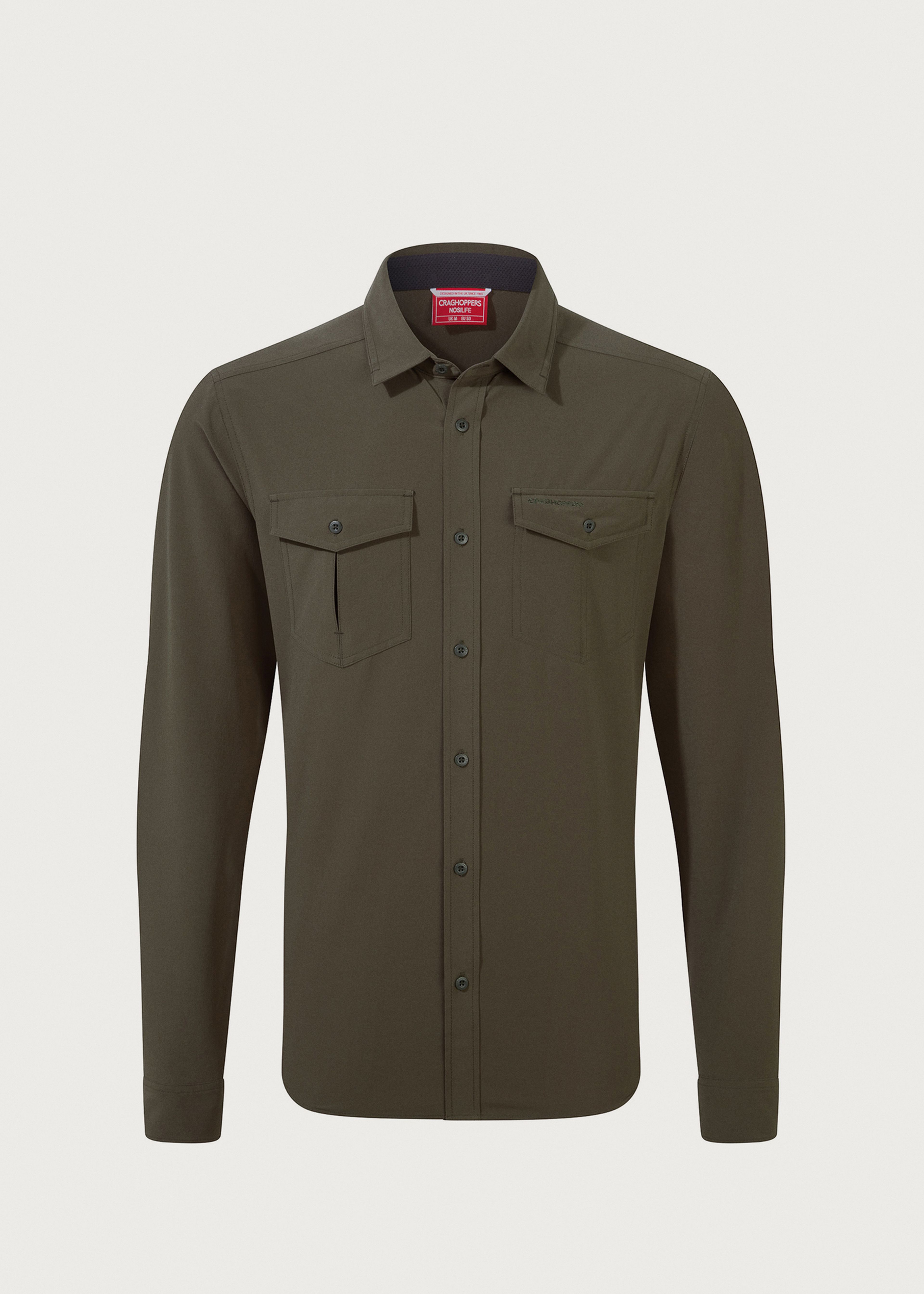 Craghoppers Chemise pour homme Nl ADV LS, Bleu Niagara, XXXL