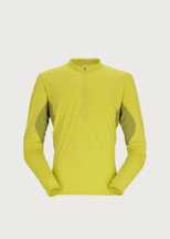 Sonic Ultra Long Sleeve Zip Neck T-Shirt