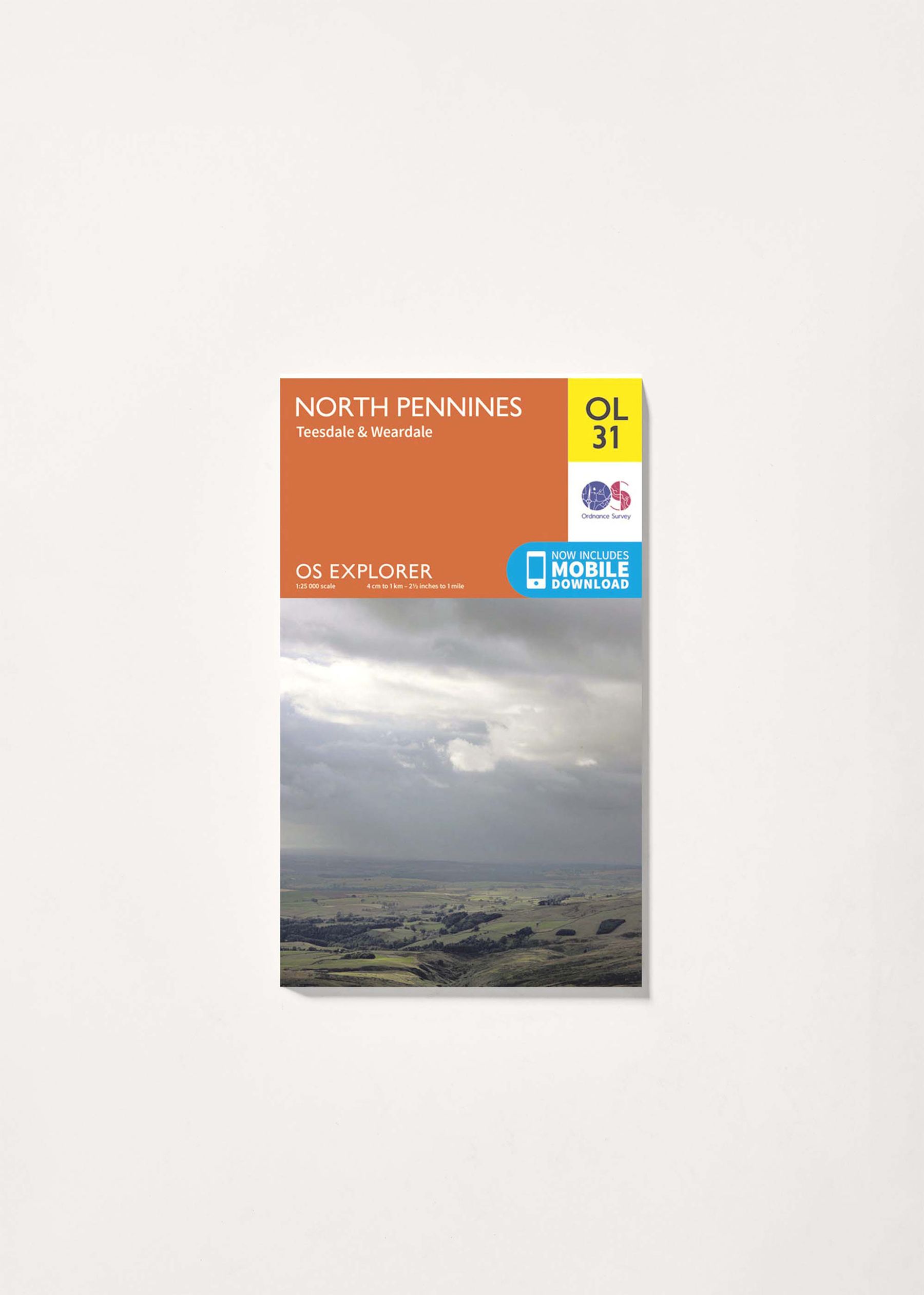 Image - 1 - North Pennines - Teesdale & Weardale - OS Explorer OL31 Map