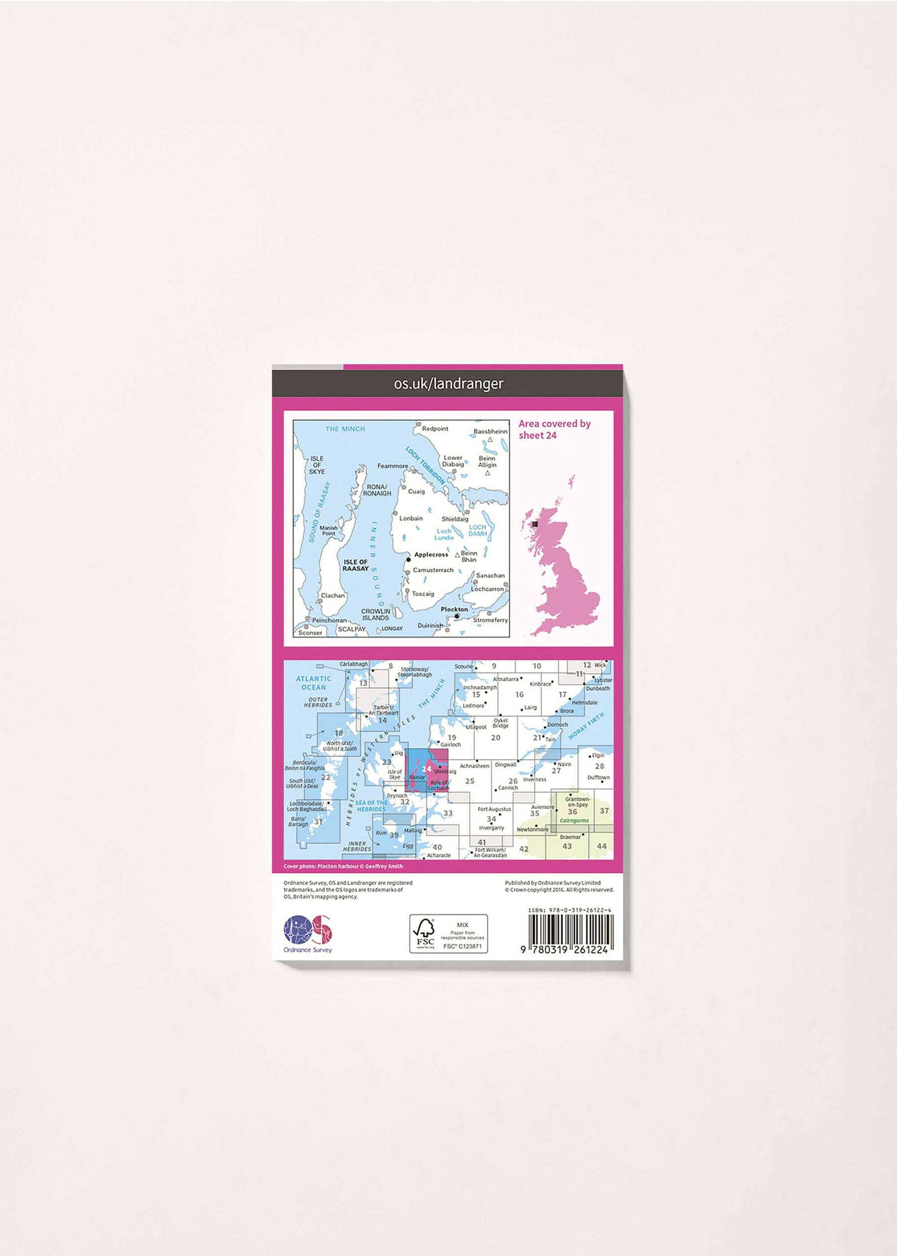Image - 2 - Raasay, Applecross, Loch Torridon & Plockton - Landranger 24 Map