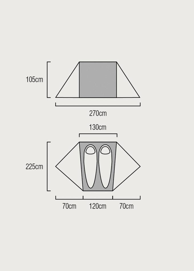 Hilleberg Akto/Enan Footprint