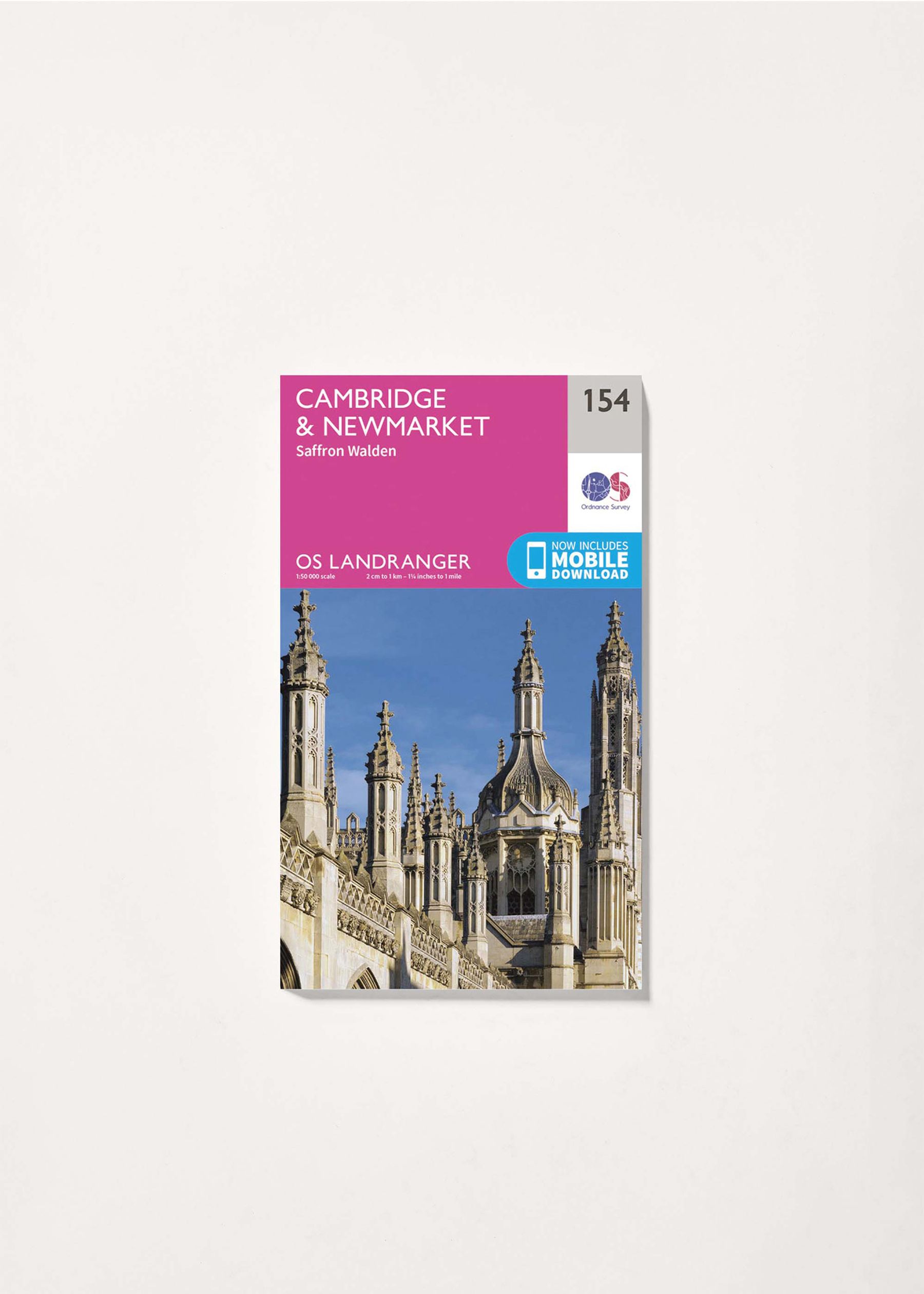 Image - 1 - Cambridge, Newmarket & Saffron Walden - Landranger 154 Map