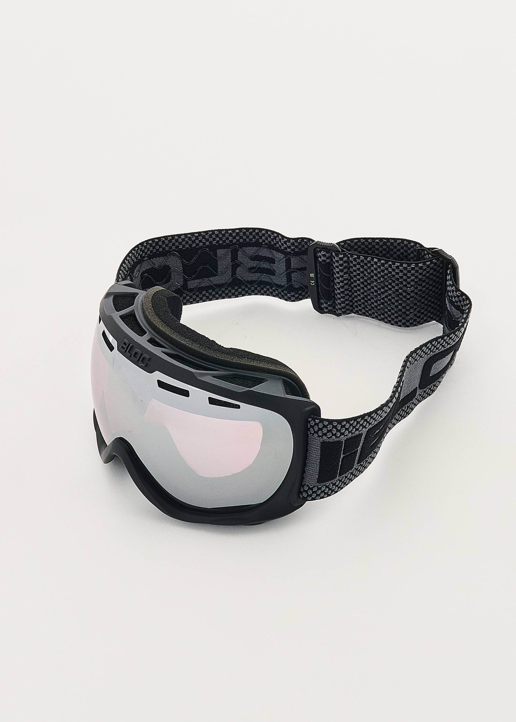 Image - 3 - Boa Recycle Matte Black / Light Purple Mirror Silver Goggles