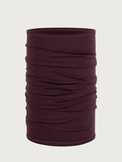 Merino Lightweight Neck Warmer - Solid Garnet
