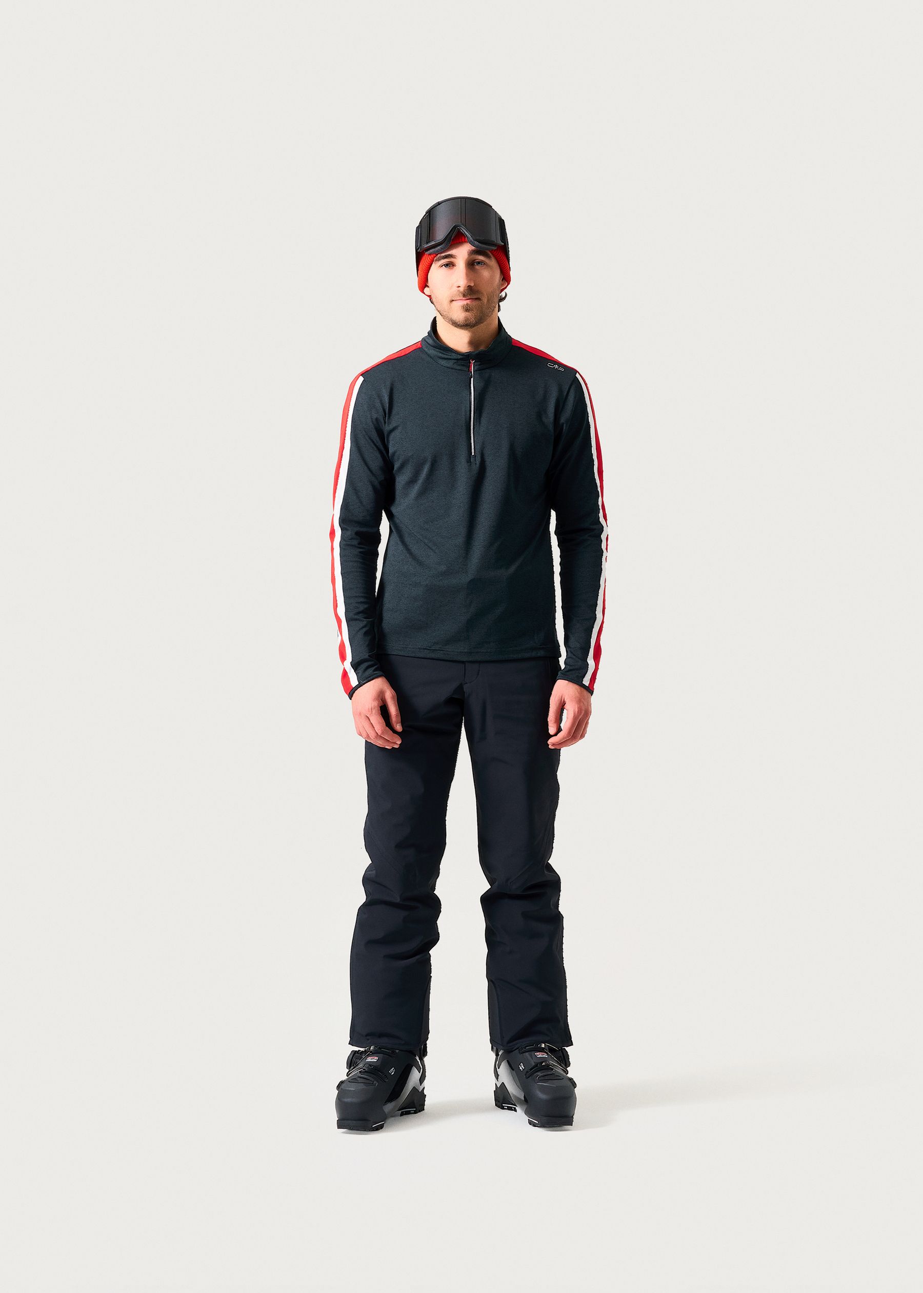 Image - 2 - Arm Stripe Zip Neck