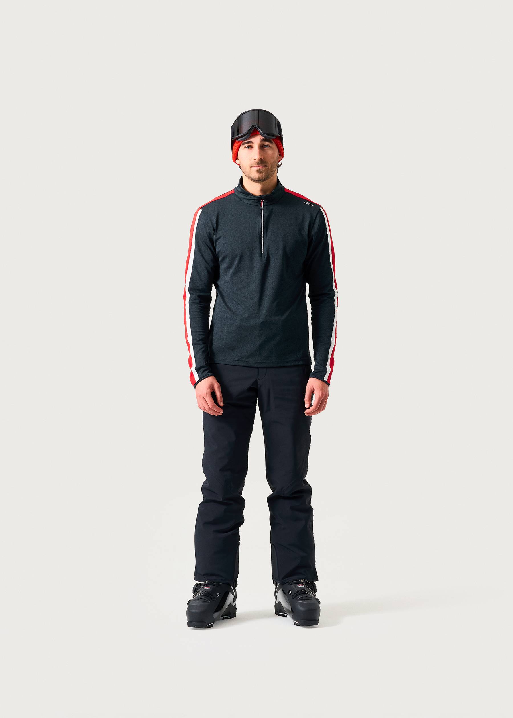 Image - 2 - Arm Stripe Zip Neck