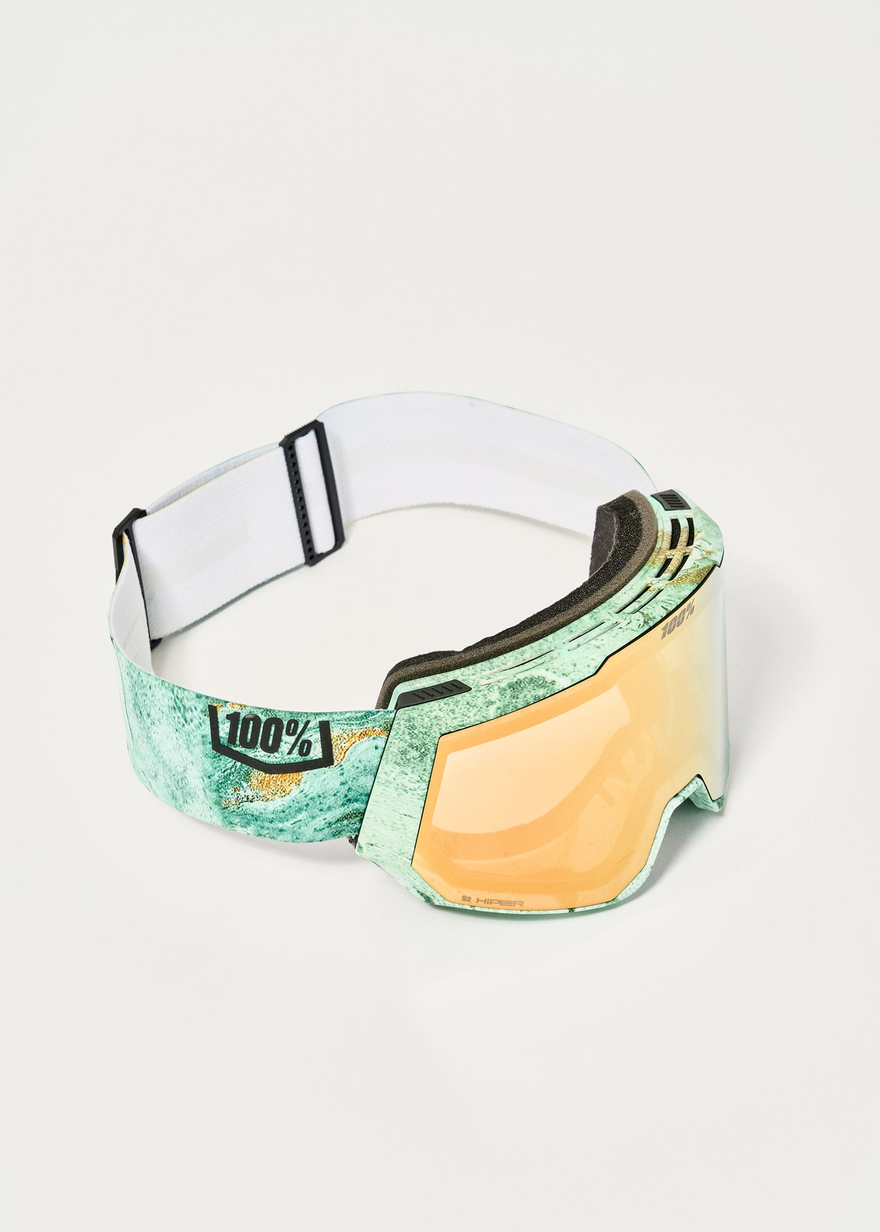 Image - 2 - Snowcraft XL Fossil Express / HiPER Copper ML Mirror + HiPER Pink Turquoise ML Mirror Goggles