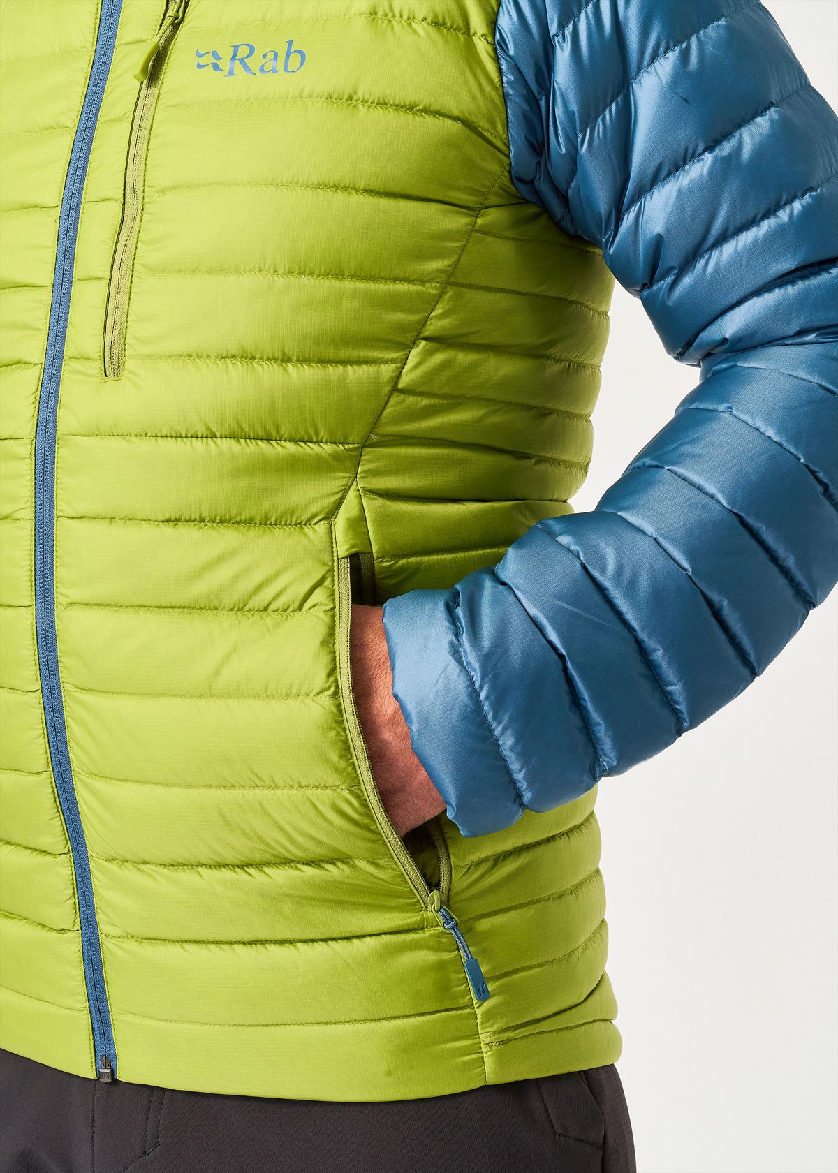 700 fill hydrophobic down insulation