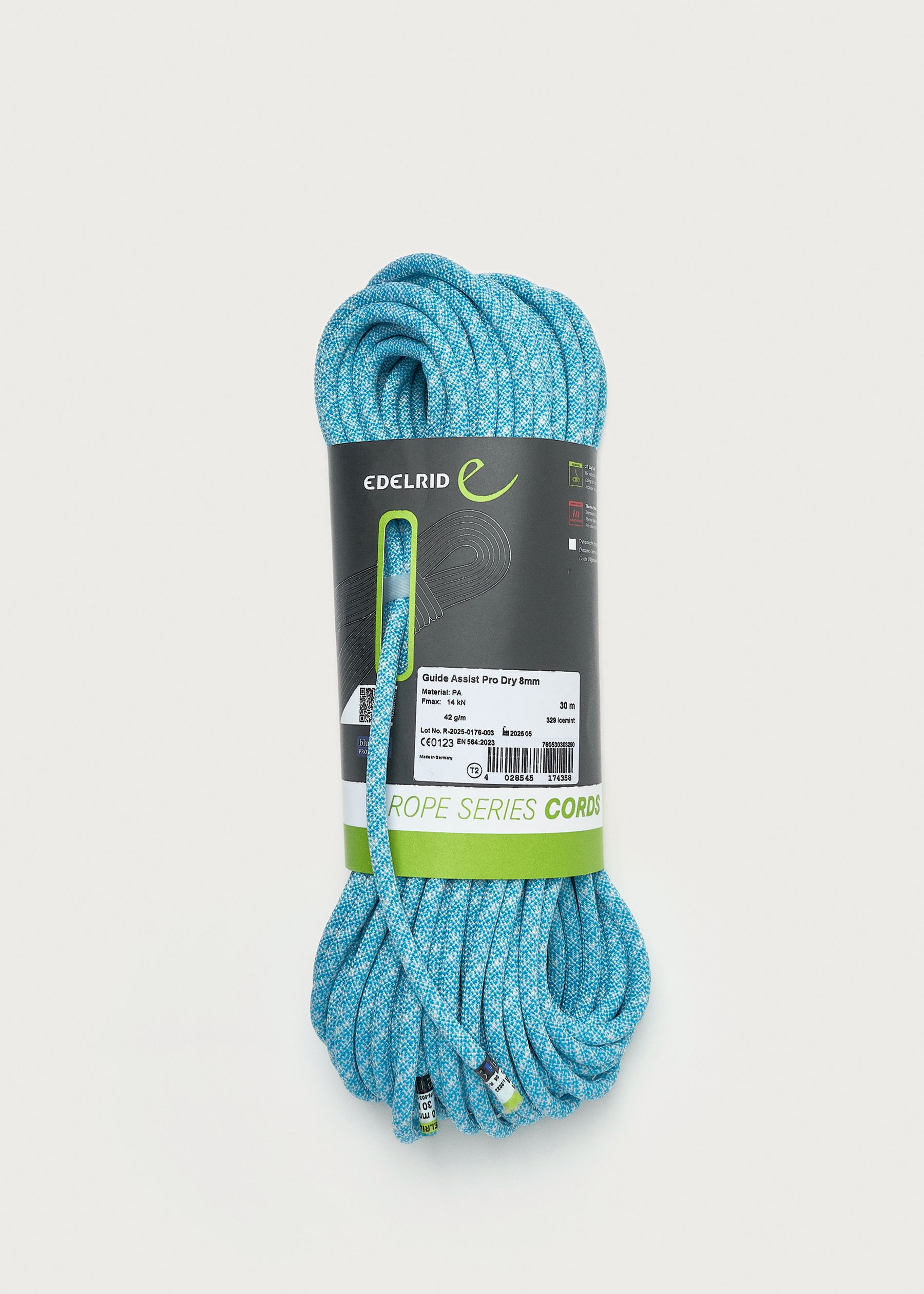 Image - 1 - Guide Assist Pro Dry 8.0mm x 30m Rope