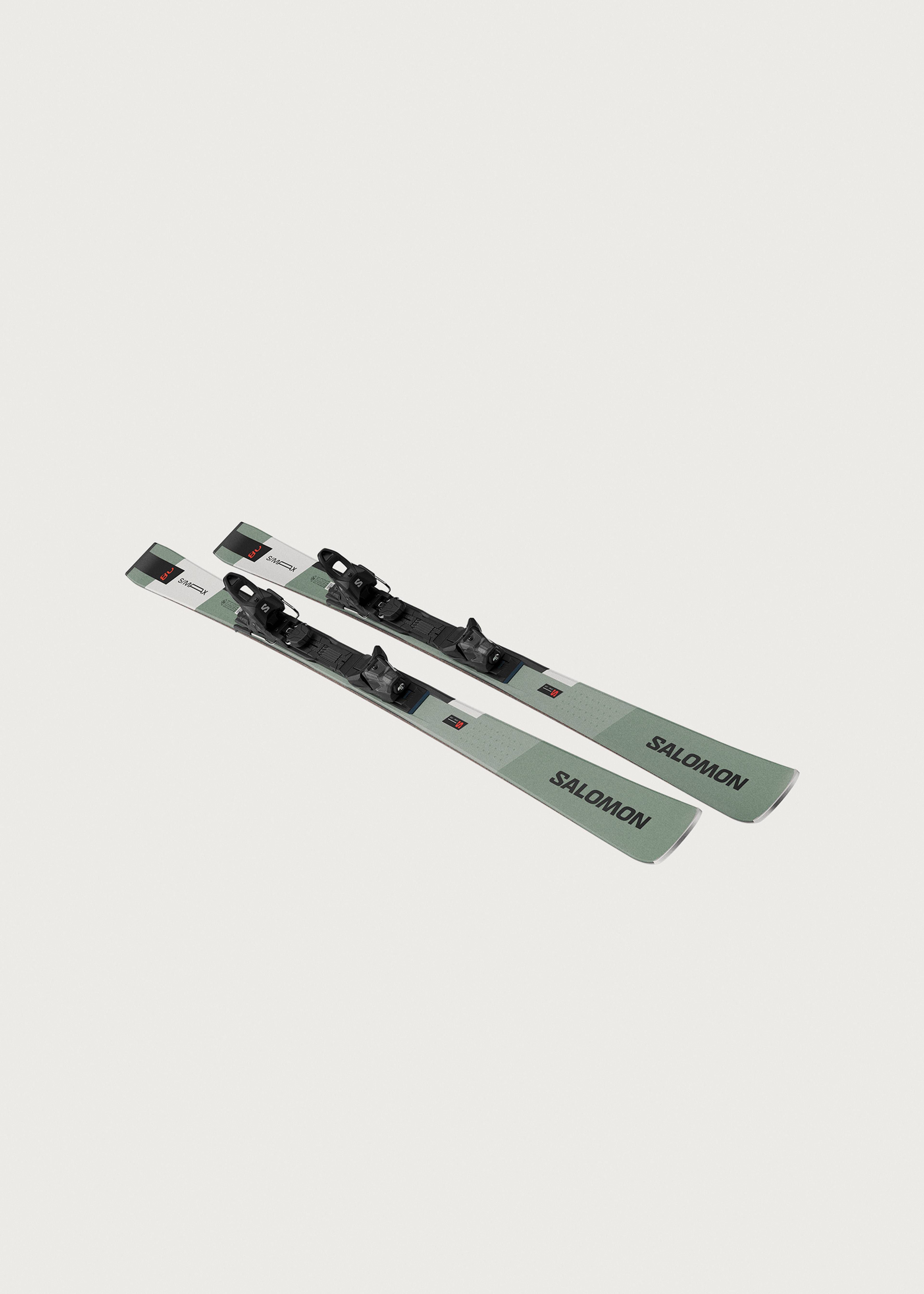 Salomon S/Max 8 Skis + M10 GW Bindings