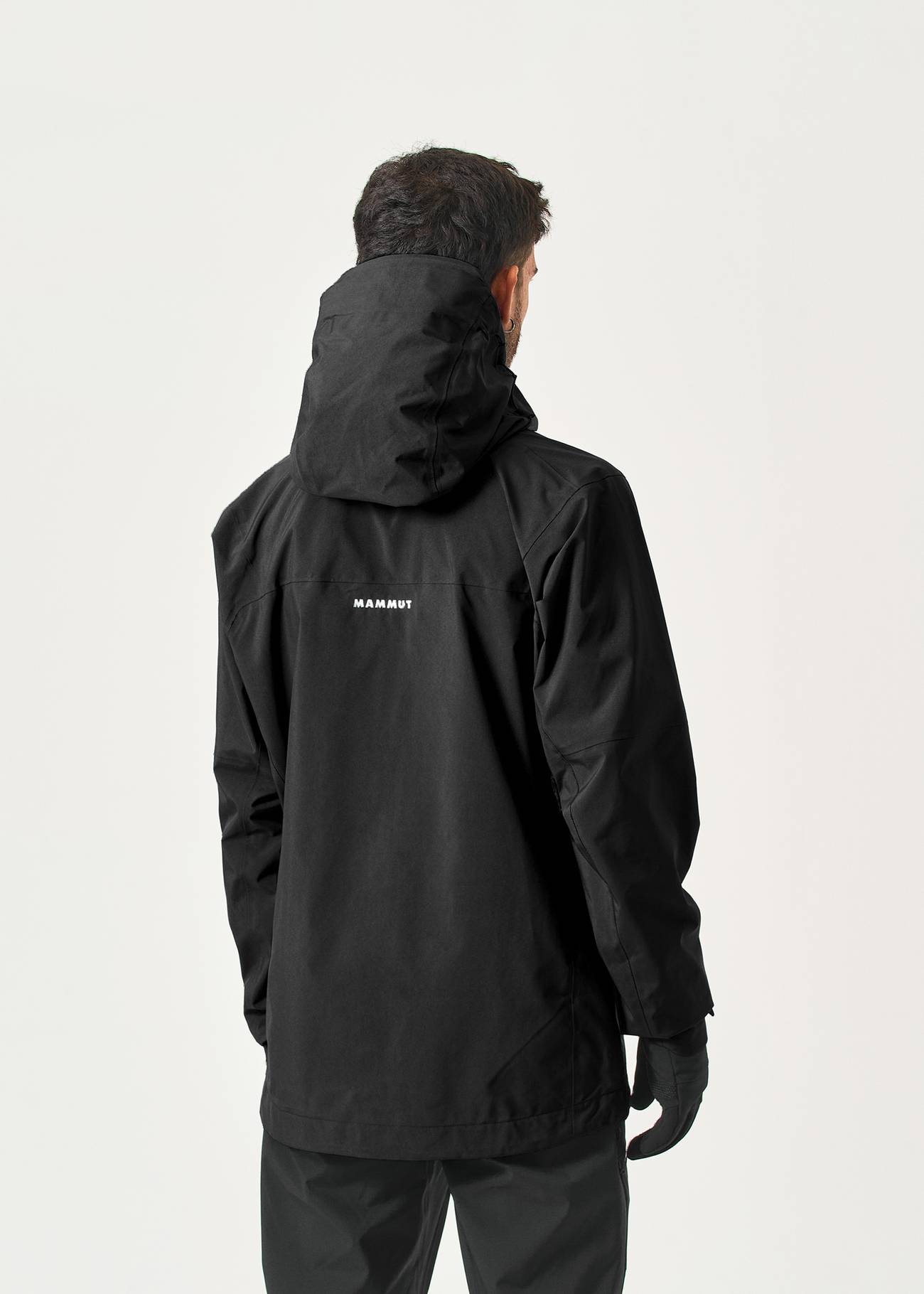 MAMMUT GORE-TEX All WETHER jacket 黒 ブラック Mammut Crater Pro HS Hooded GORE-TEX Jacket