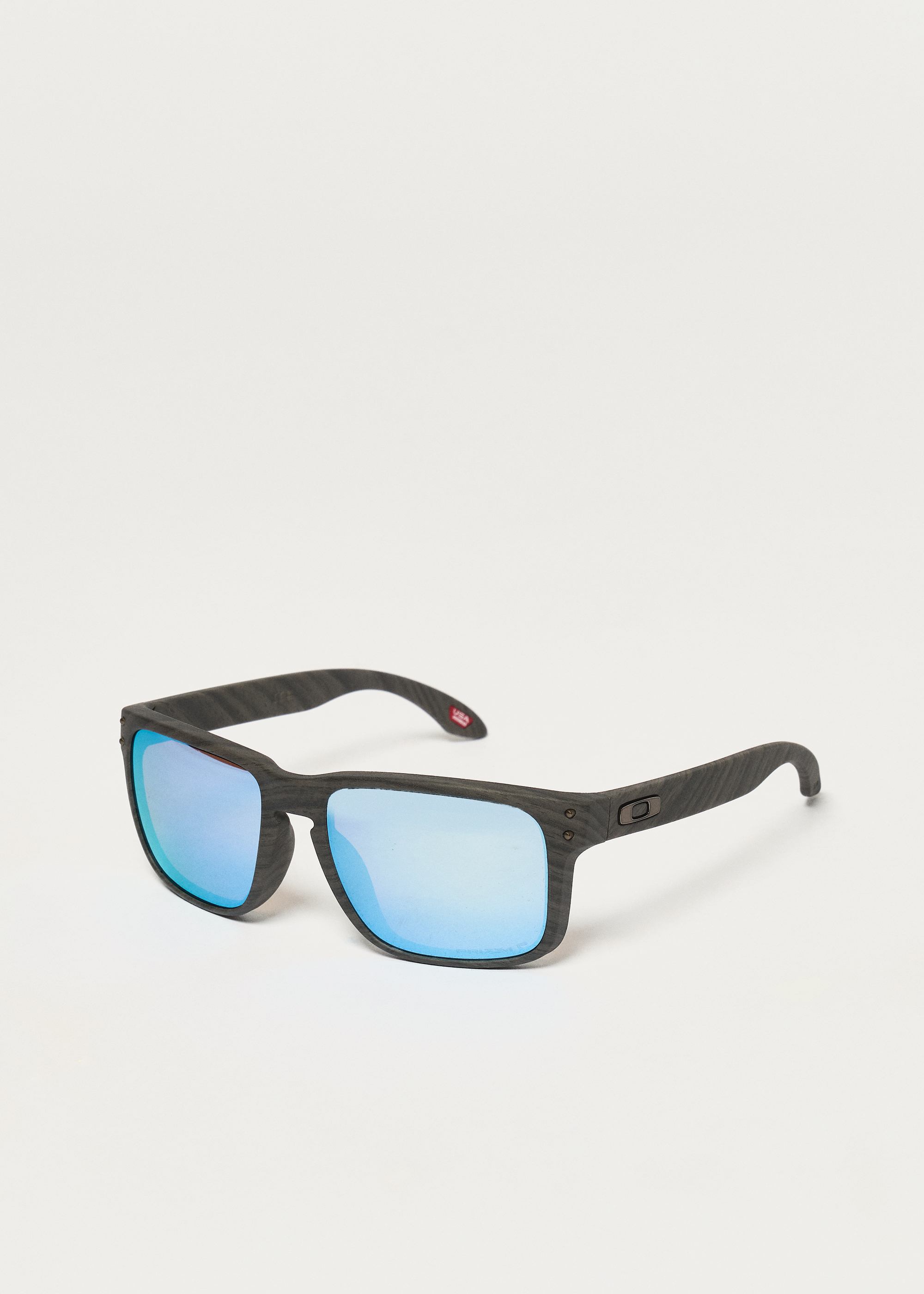 Oakley Holbrook Woodgrain / Prizm Deep Water Polar Sunglasses