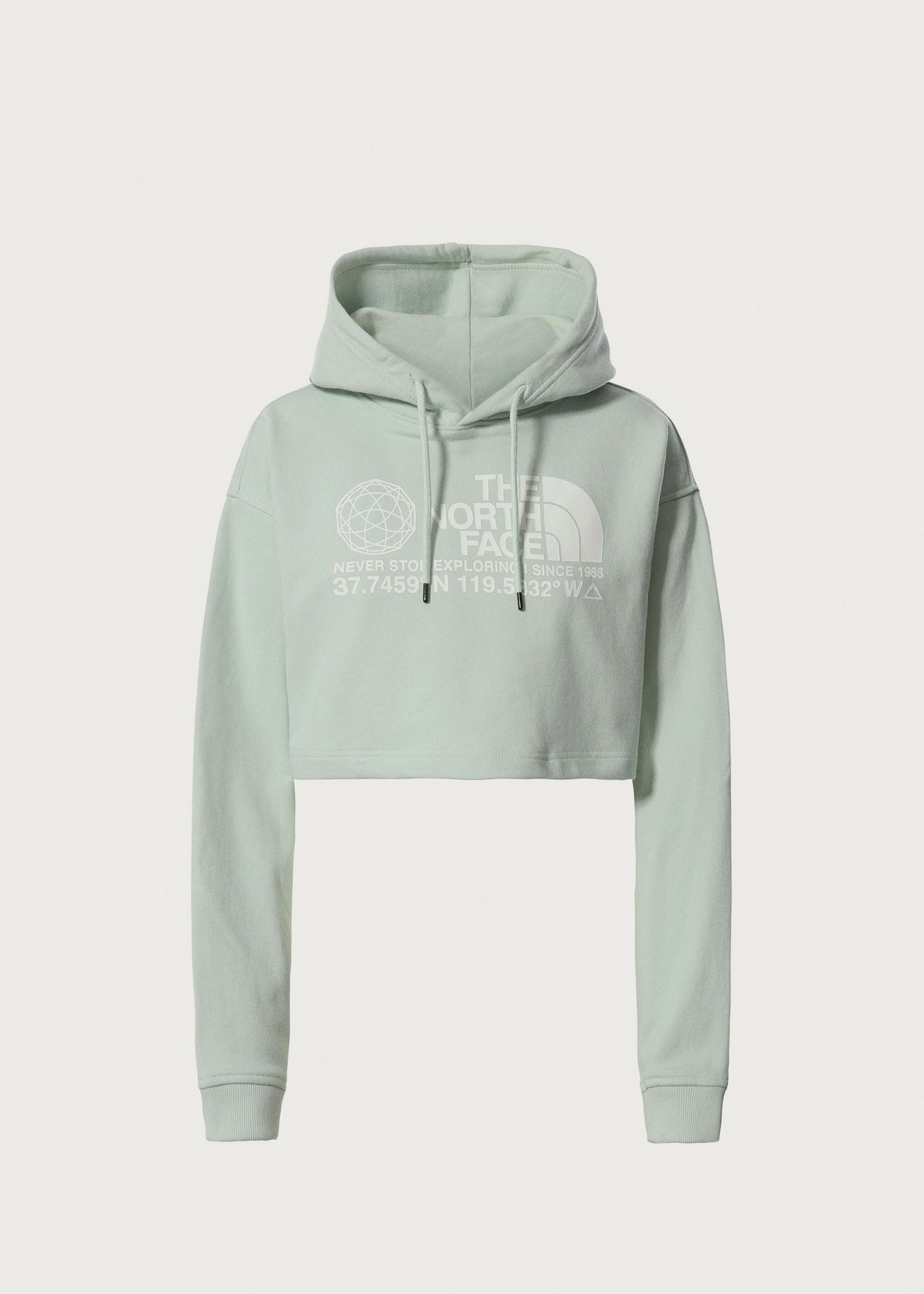 Image - 1 - Coordinates Crop Drop Pullover Hoodie