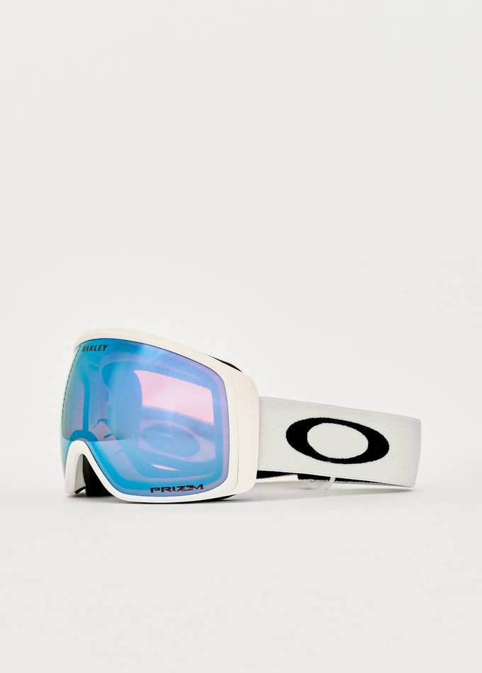 Oakley Flight Deck Pro M Matte White / Prizm Sapphire Iridium Goggles