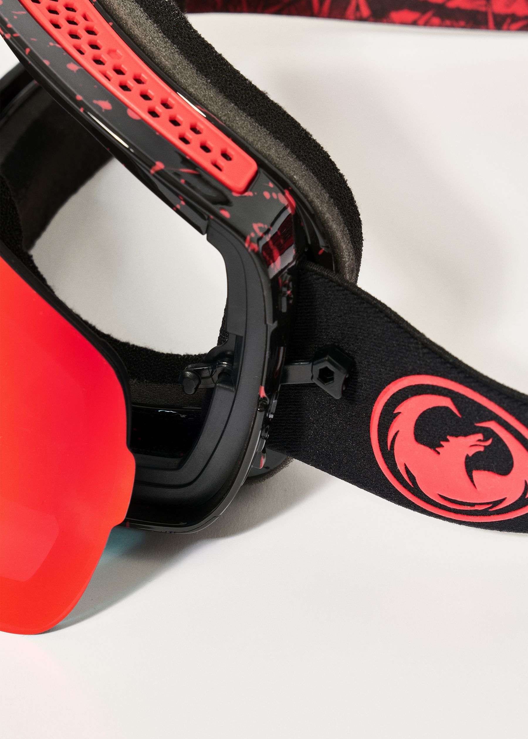 Dragon NFX2 Kaiju / Lumalens Red Ionized Goggles