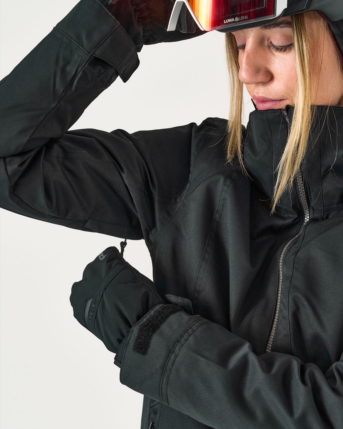 Underarm Venting Zips