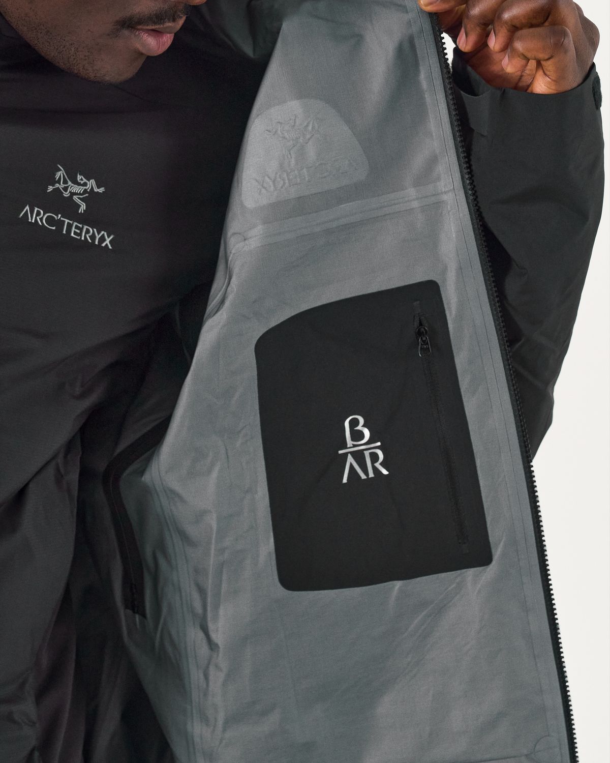  Zipped hand pockets with WaterTight zips