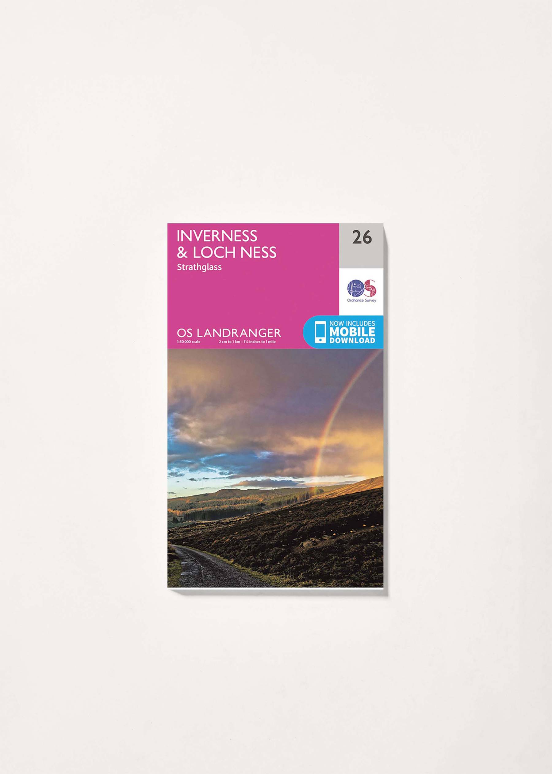 Image - 3 - Inverness & Loch Ness, Strathglass - Landranger 26 Map