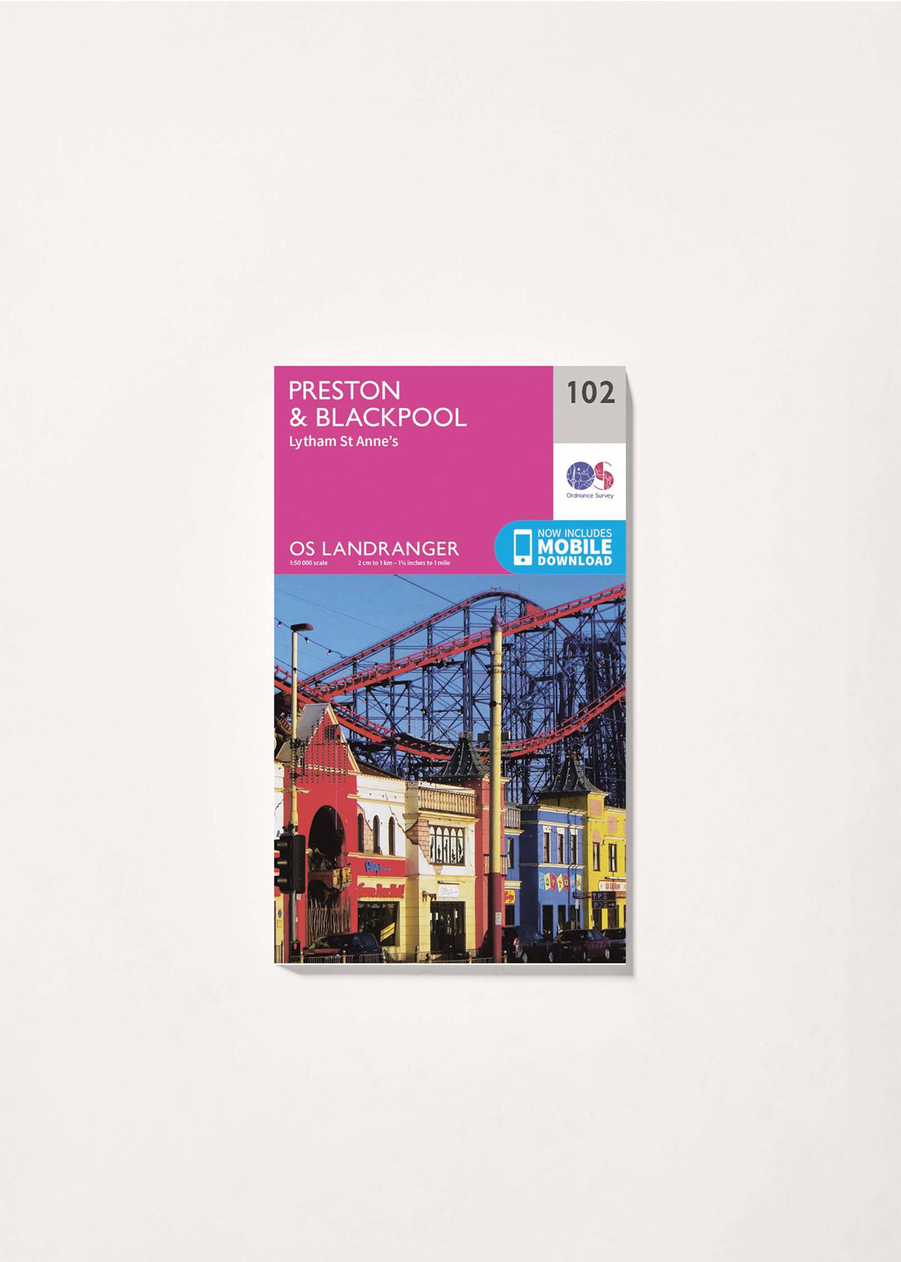 Image - 3 - Preston, Blackpool & Lytham St Anne's - Landranger 102 Map