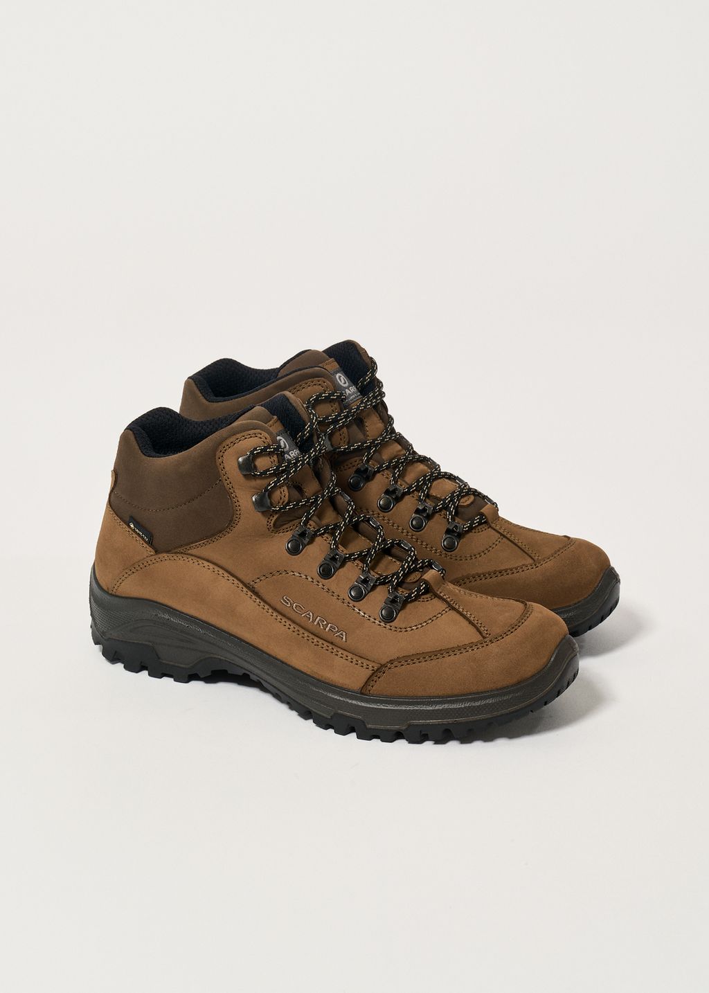 Cyrus Scarpa Men's Cyrus MID GTX High Rise Hiking Boots, Brown