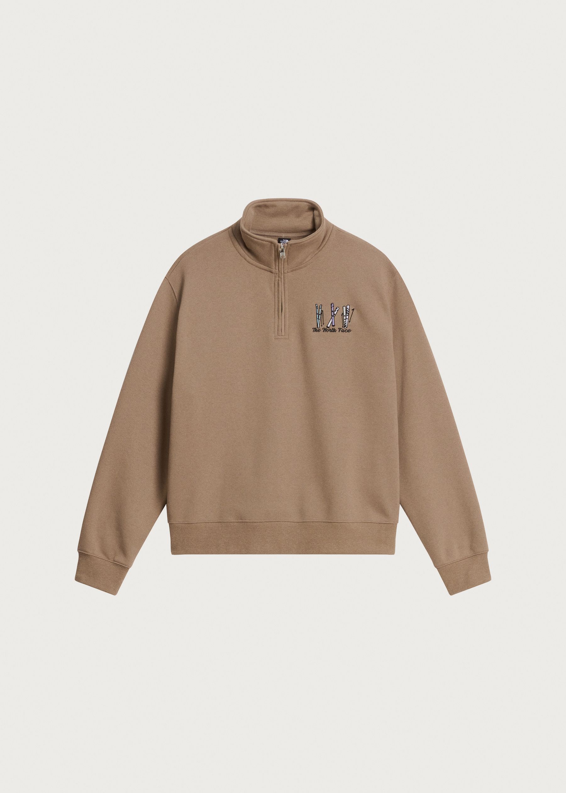 Image - 1 - Ski Embroidered Relaxed 1/4 Zip