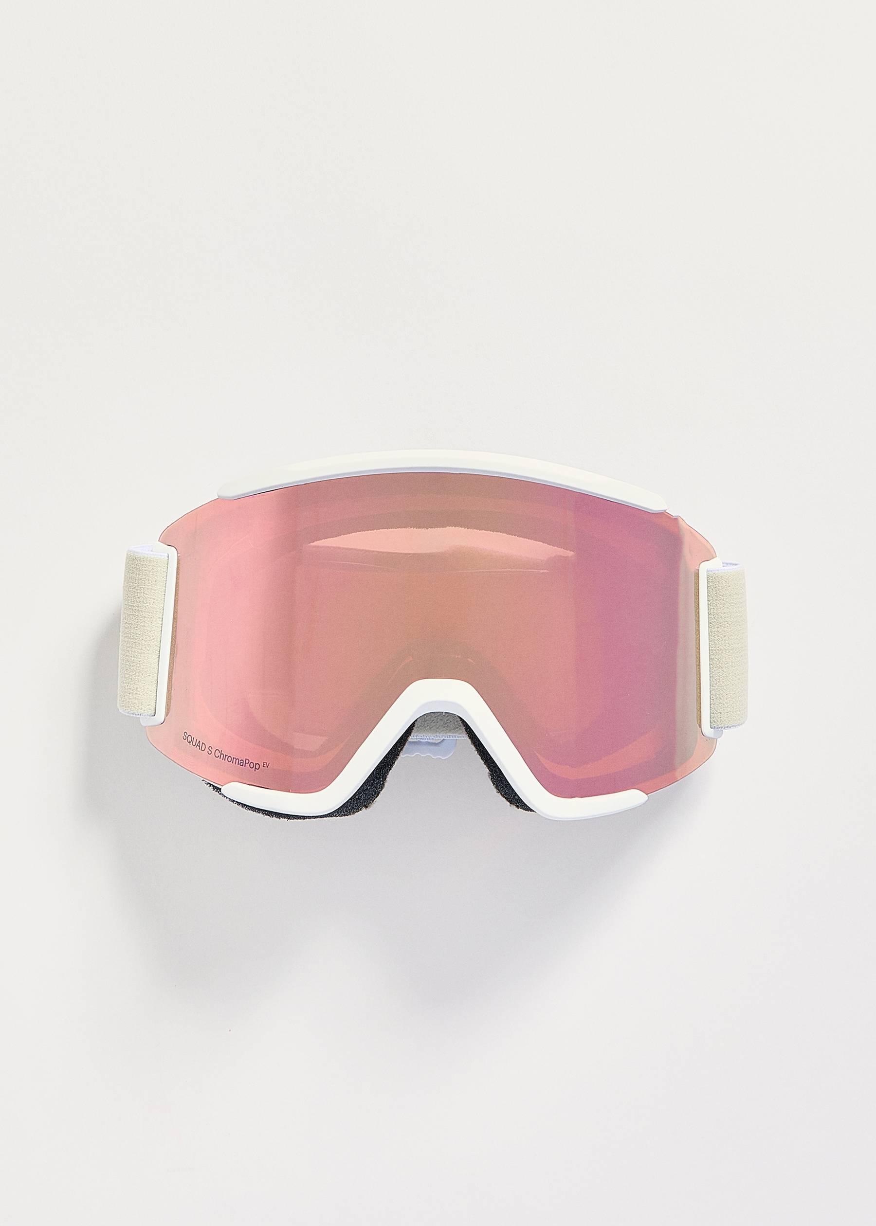Image - 2 - Squad S White Vapor / ChromaPop Everyday Rose Gold Mirror Goggles