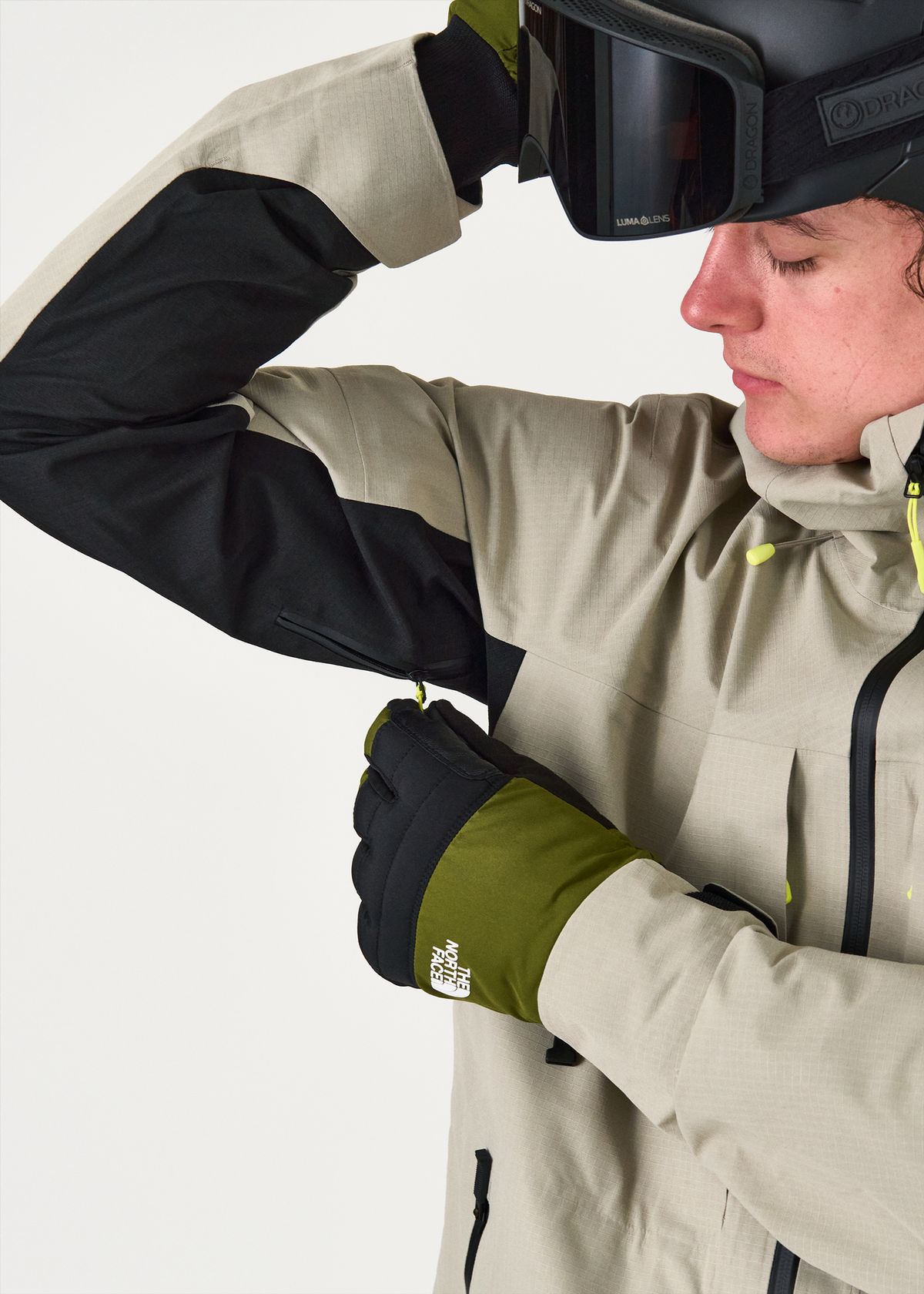 Underarm Venting Zips