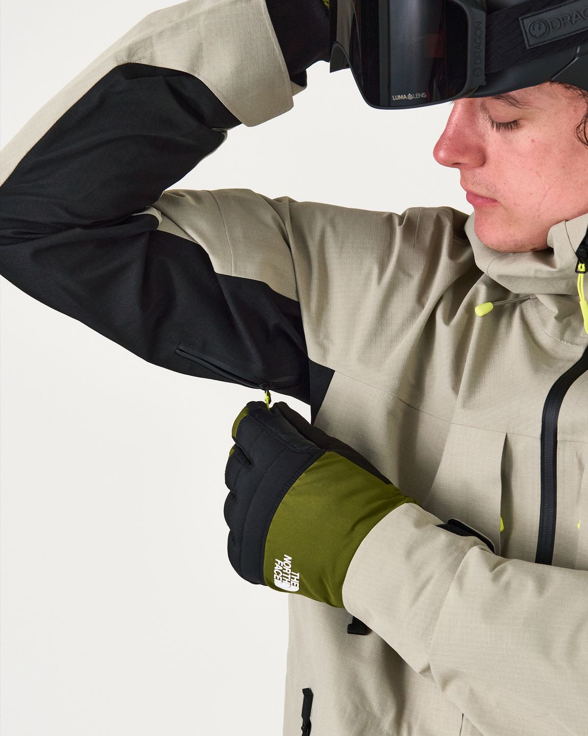 Underarm Venting Zips