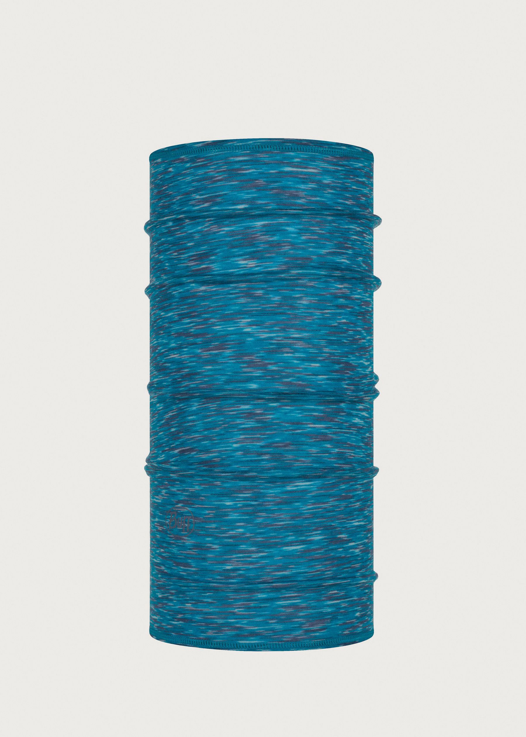 Image - 1 - Merino Lightweight Kids' Neck Warmer - Ice Multi Stripes