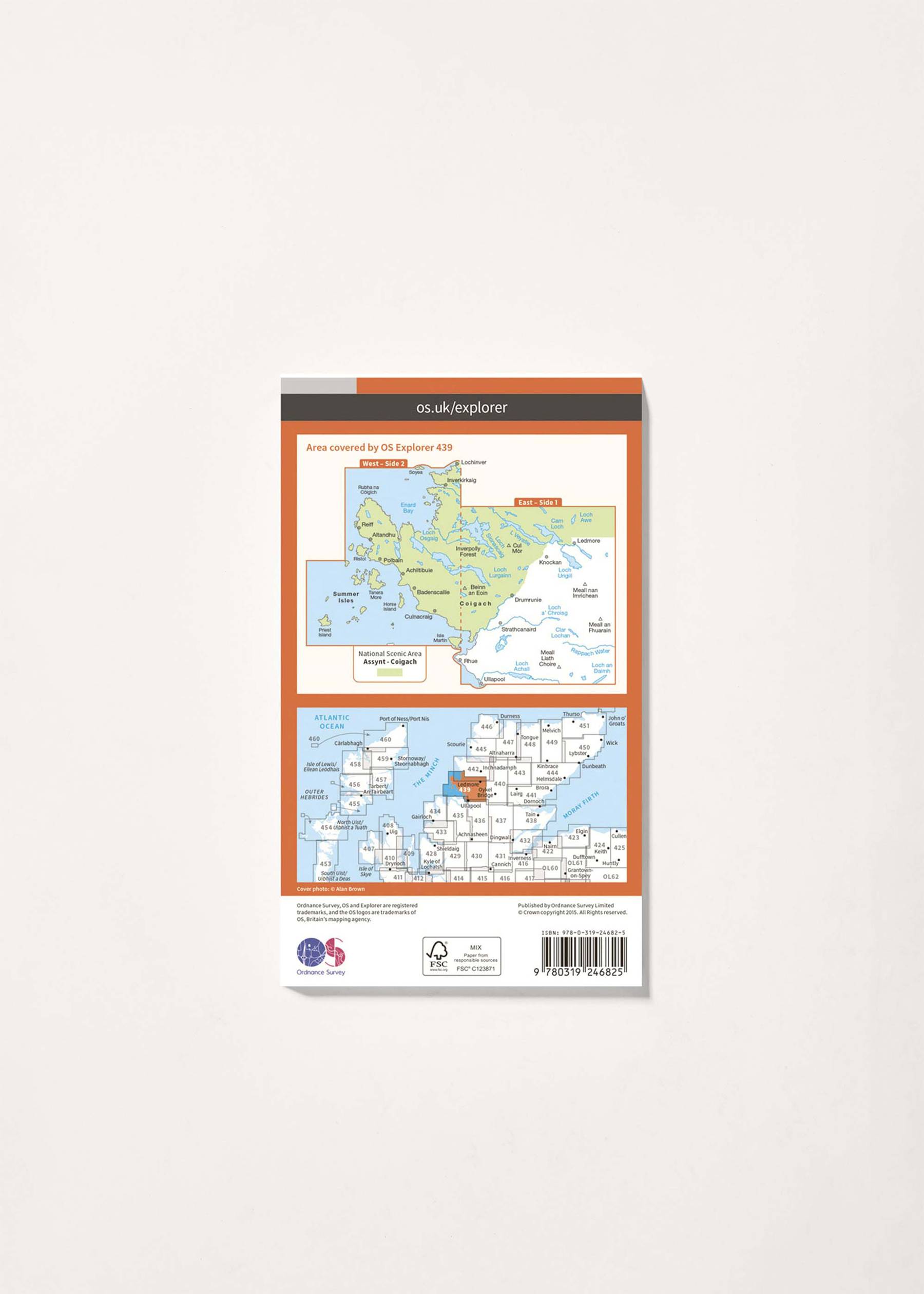 Image - 2 - Coigach & Summer Isles - OS Explorer 439 Map