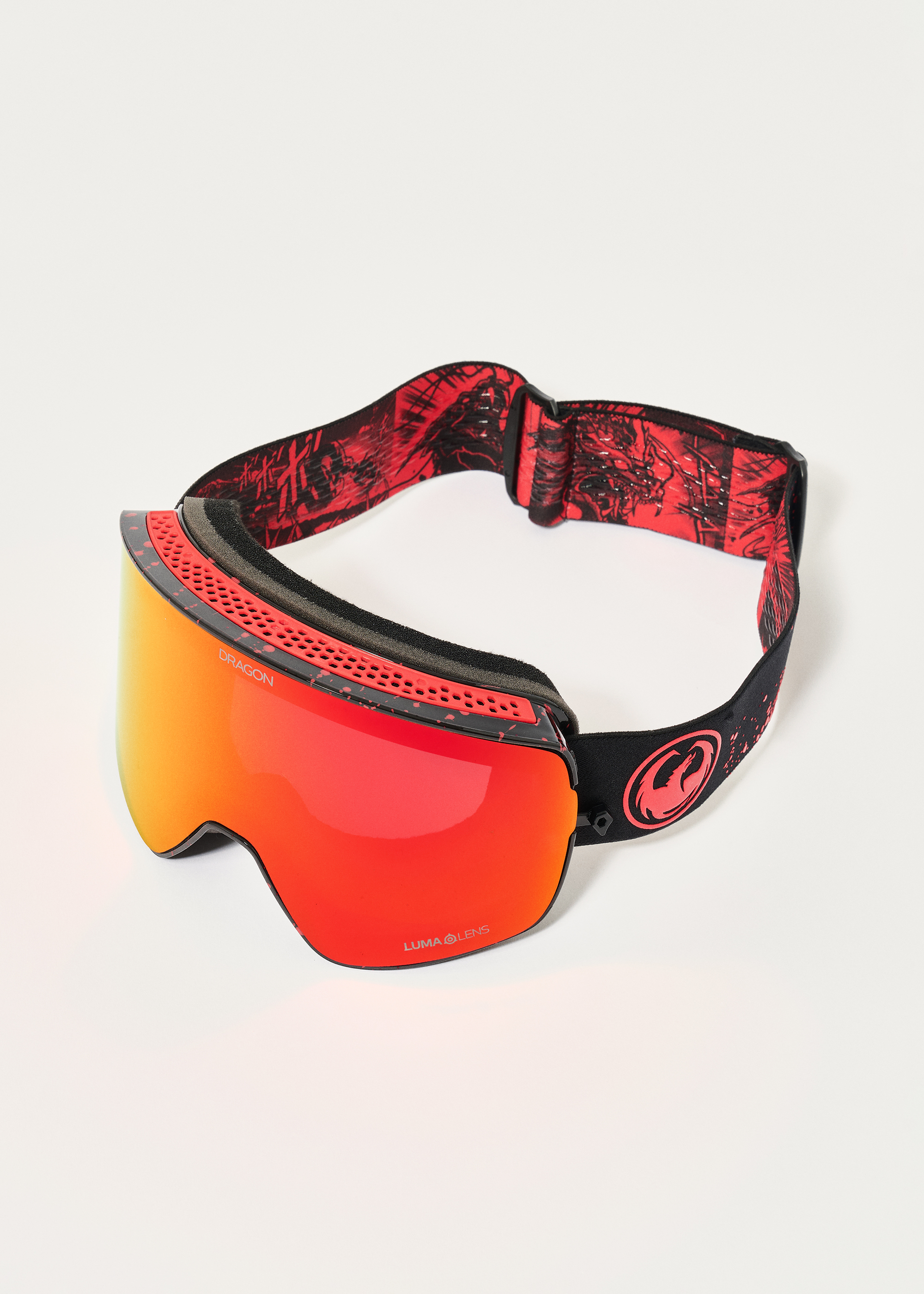 Dragon NFX2 Kaiju / Lumalens Red Ionized Goggles