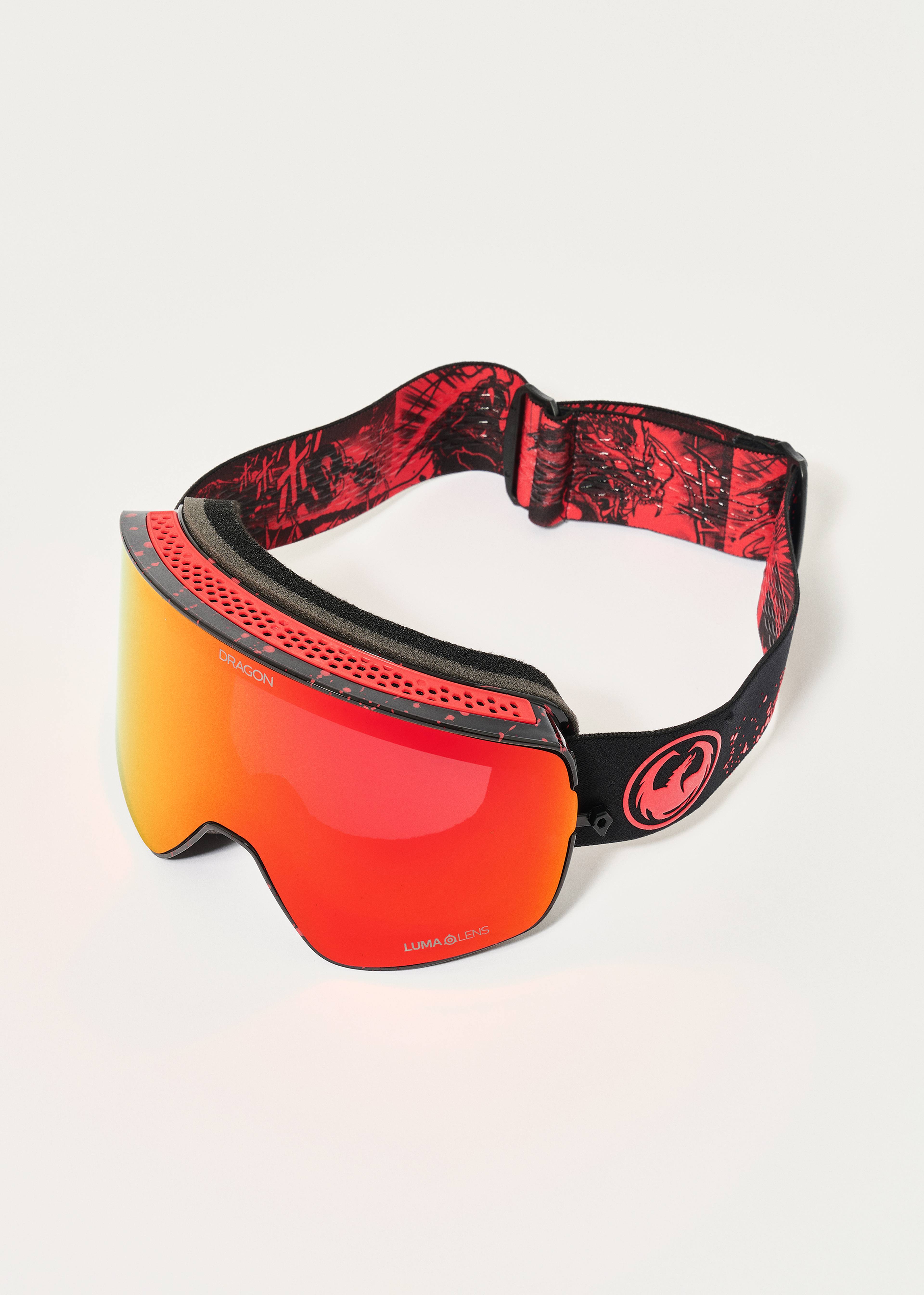 Dragon NFX2 Kaiju / Lumalens Red Ionized Goggles