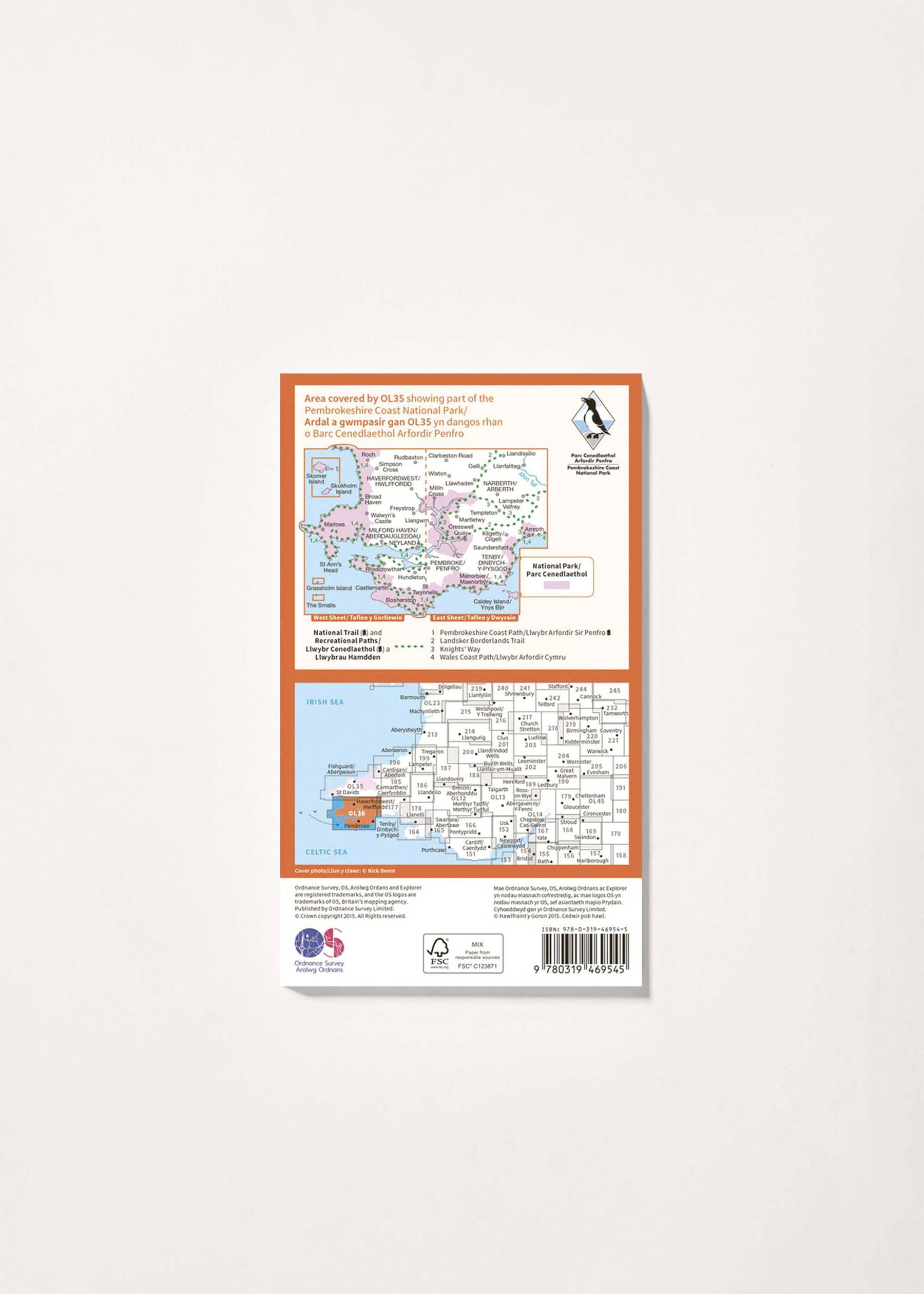 Image - 2 - South Pembrokeshire - OS Explorer Active OL36 Map