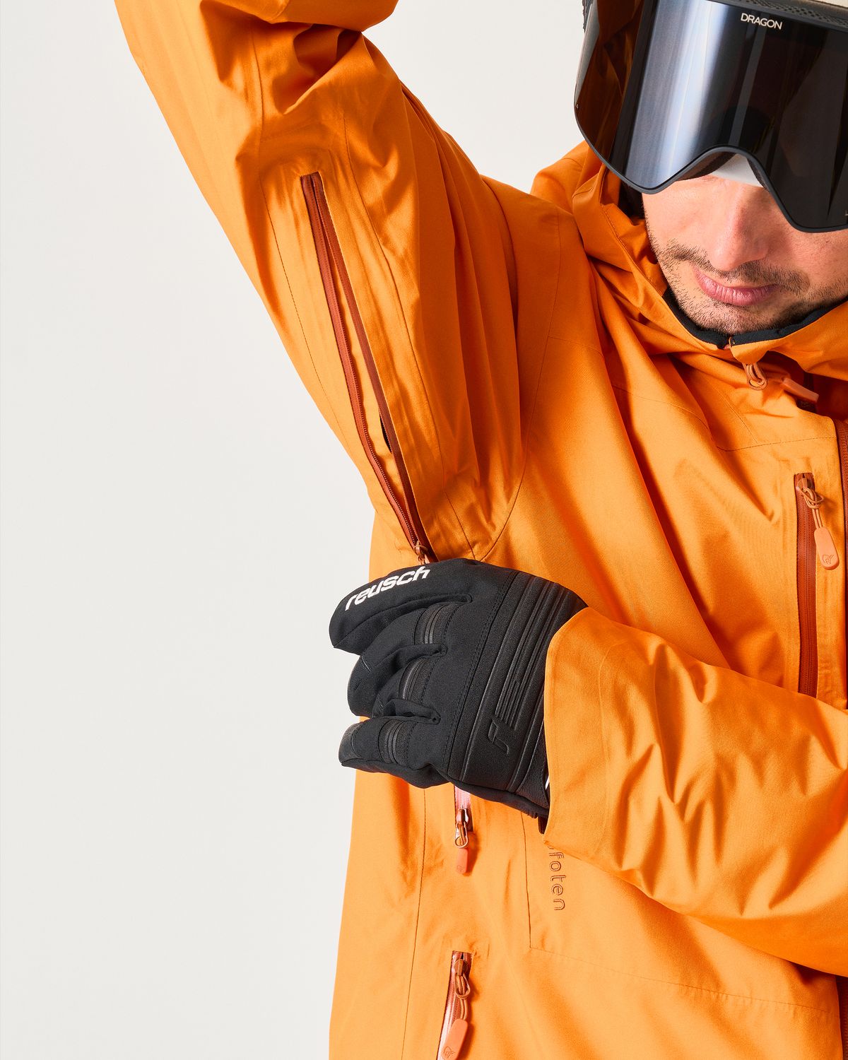 Underarm Venting Zips