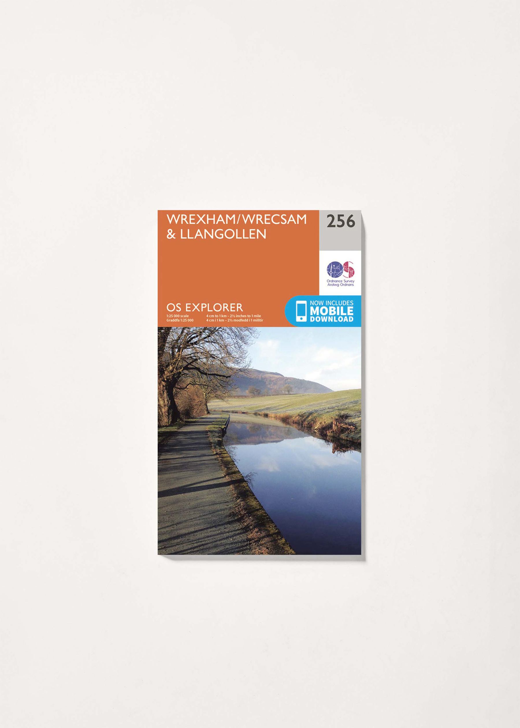 Image - 1 - Wrexham - OS Explorer 256 Map